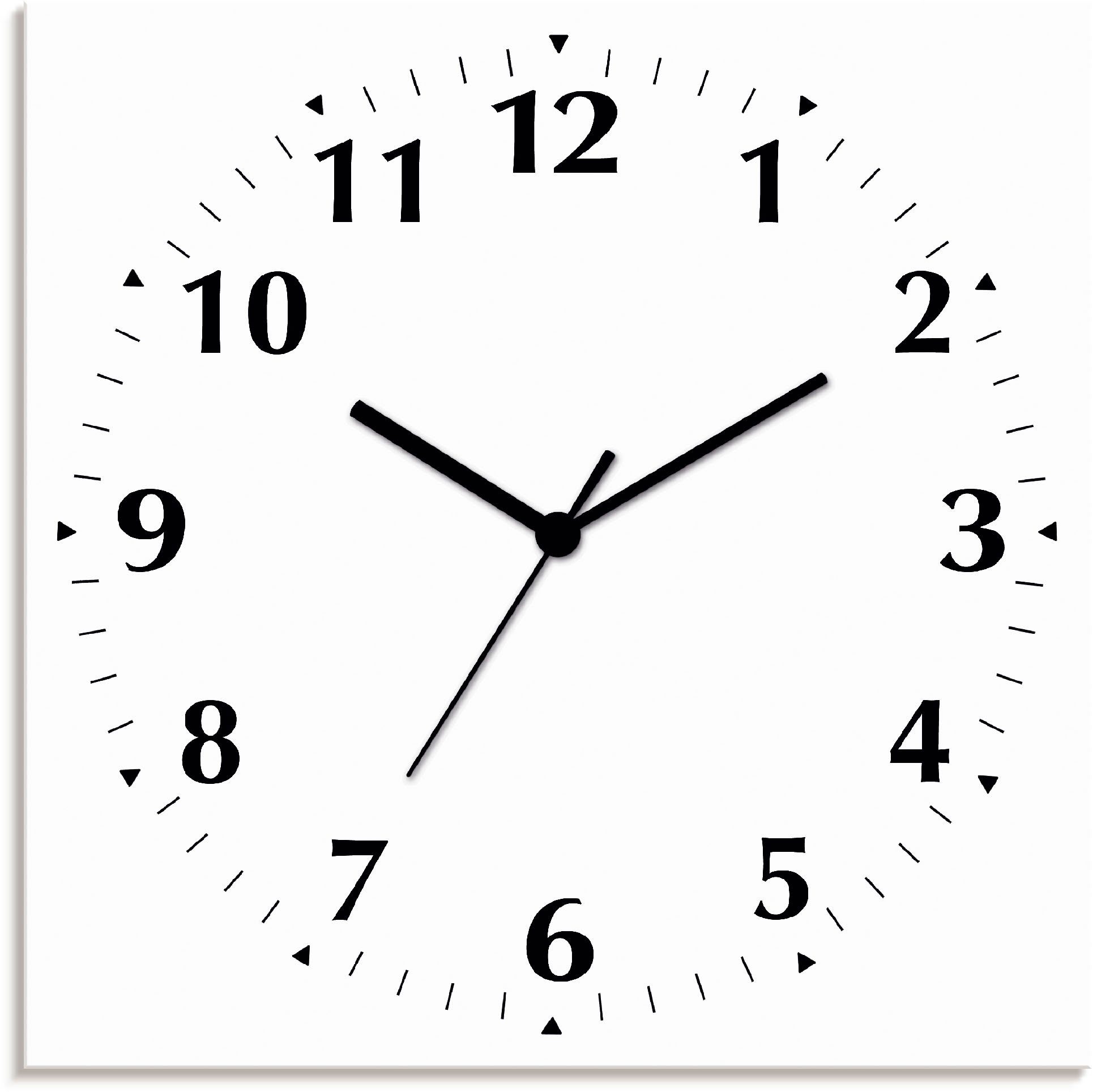 Artland Wanduhr Uni Trendfarben (wahlweise mit günstig online kaufen