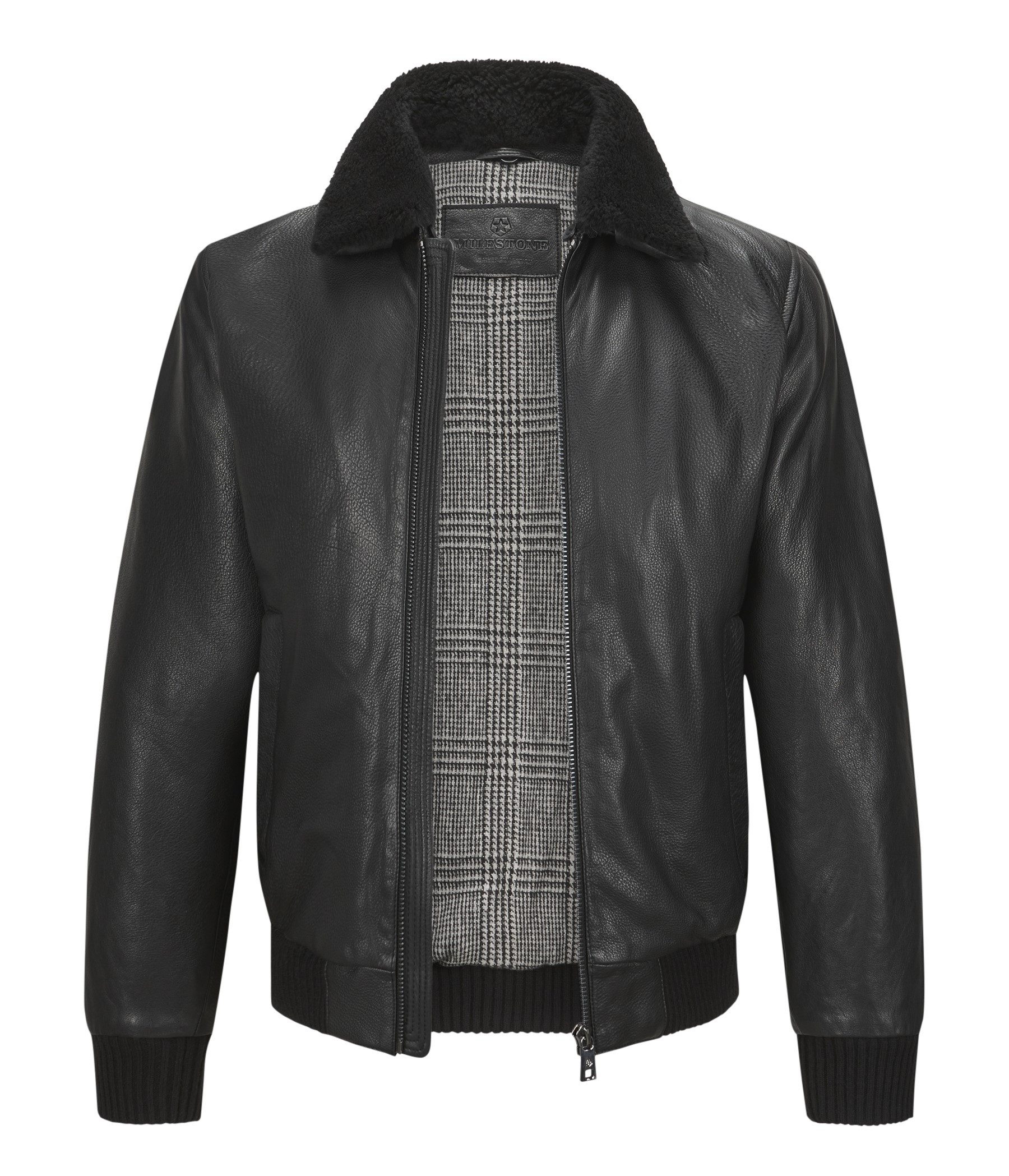 Milestone Lederjacke MSTerry Blouson aus butterweichem Rindleder mit abnehm günstig online kaufen