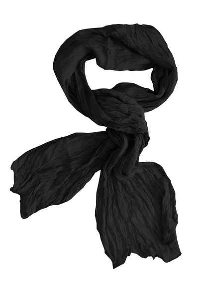 Posh Gear Seidenschal Seiden Schal wrinkle scarf aus 100% Seide