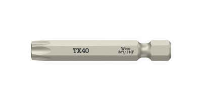 Wera Bit-Set Bit 867 TORX® HF 1/4 ″ TX 40 Länge 50 mm ohne Farbleitsystem
