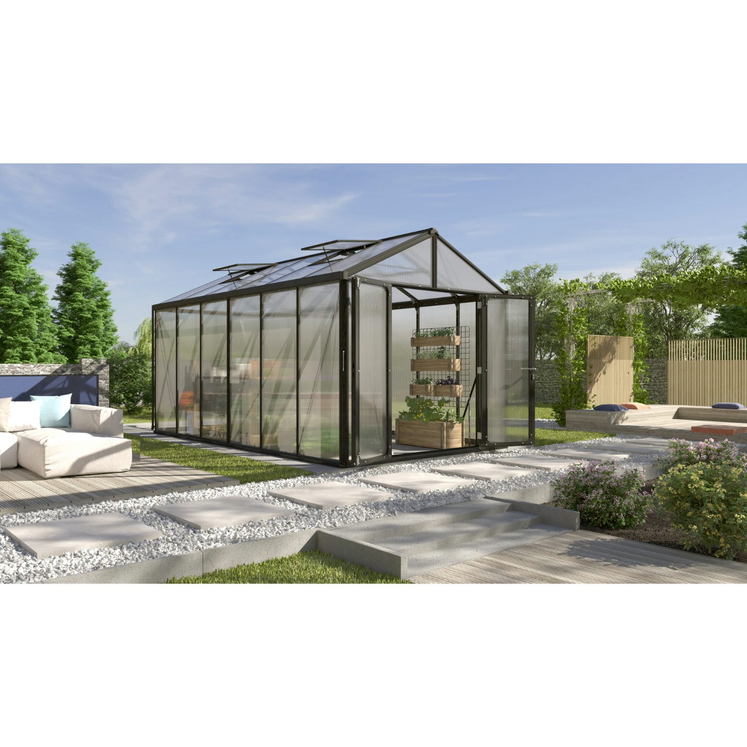 Vitavia Gewächshaus Zeus Comfort 11900,...