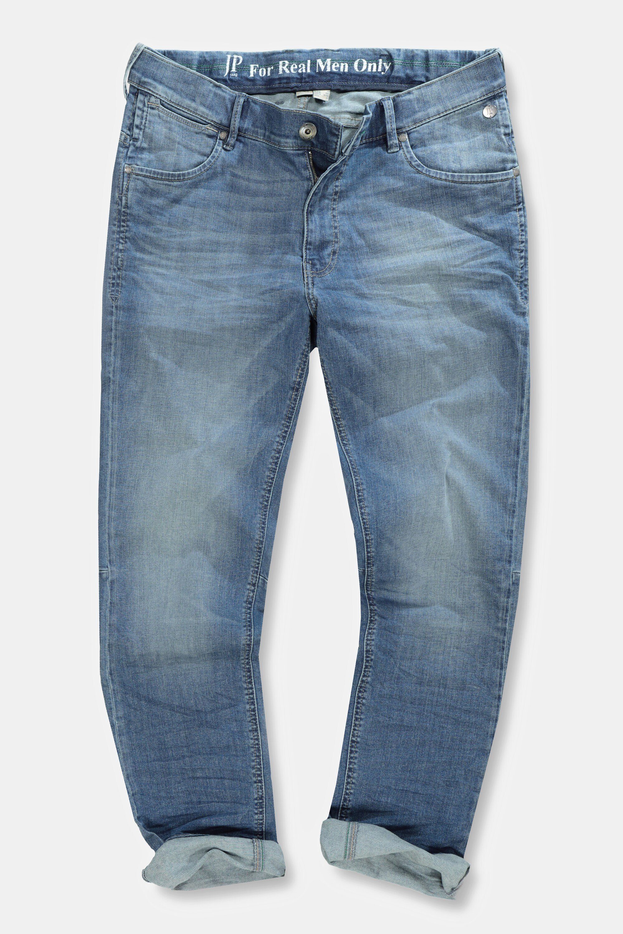 Cargohose Denim JP1880 blue Straight light Jeans Traveller-Bund Fit