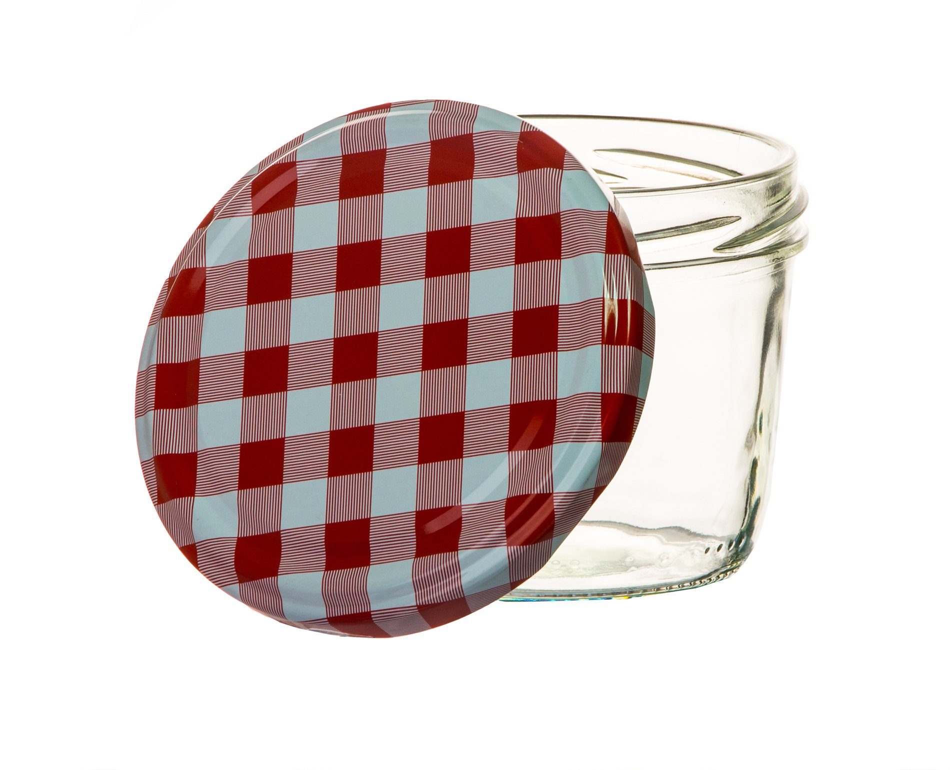 BigDean Einmachglas 82 Set rund, Einweckglas TO Marmeladengläser (24-tlg) Glas, 230ml Sturzglas