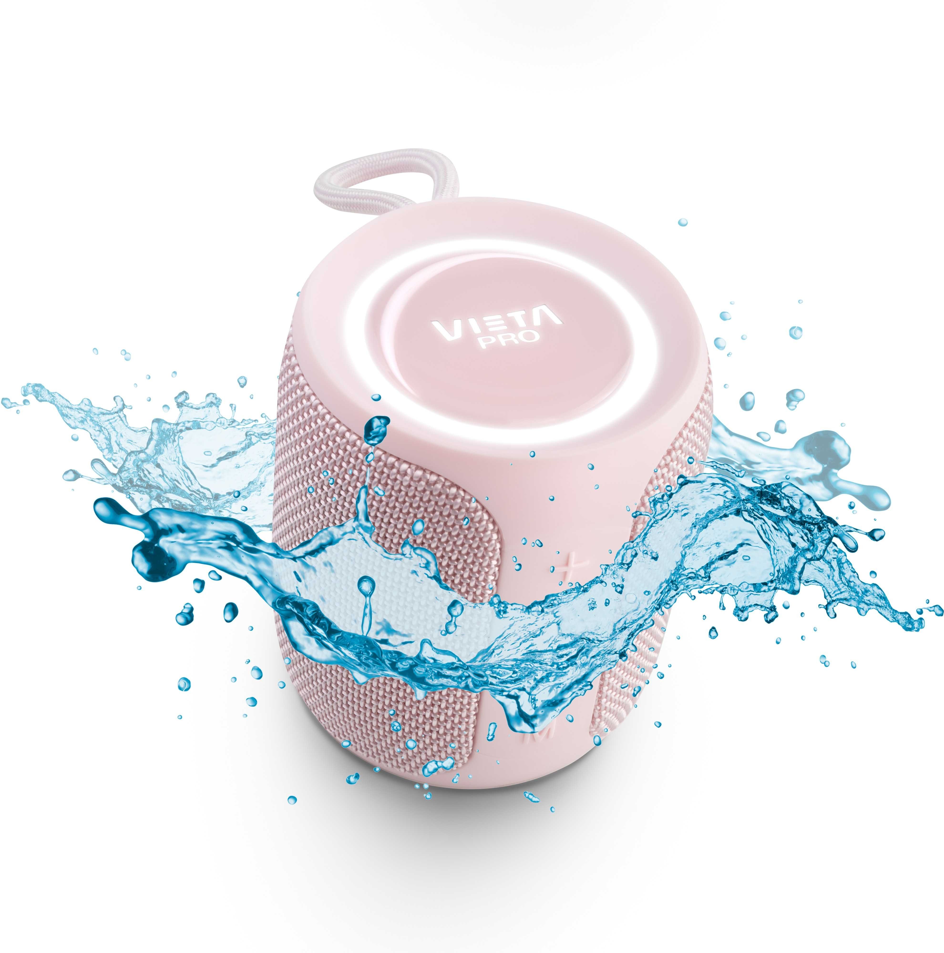 Vieta Pro #GROOVE Bluetooth Speaker 20W Lautsprecher Wireless Pink