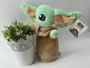 soma Kuscheltier Kuscheltier babyyodafigur 30 cm Plüschtier Baby Yoda Star Wars (1-St), Super weicher Plüsch Stofftier Kuscheltier für Kinder zum spielen