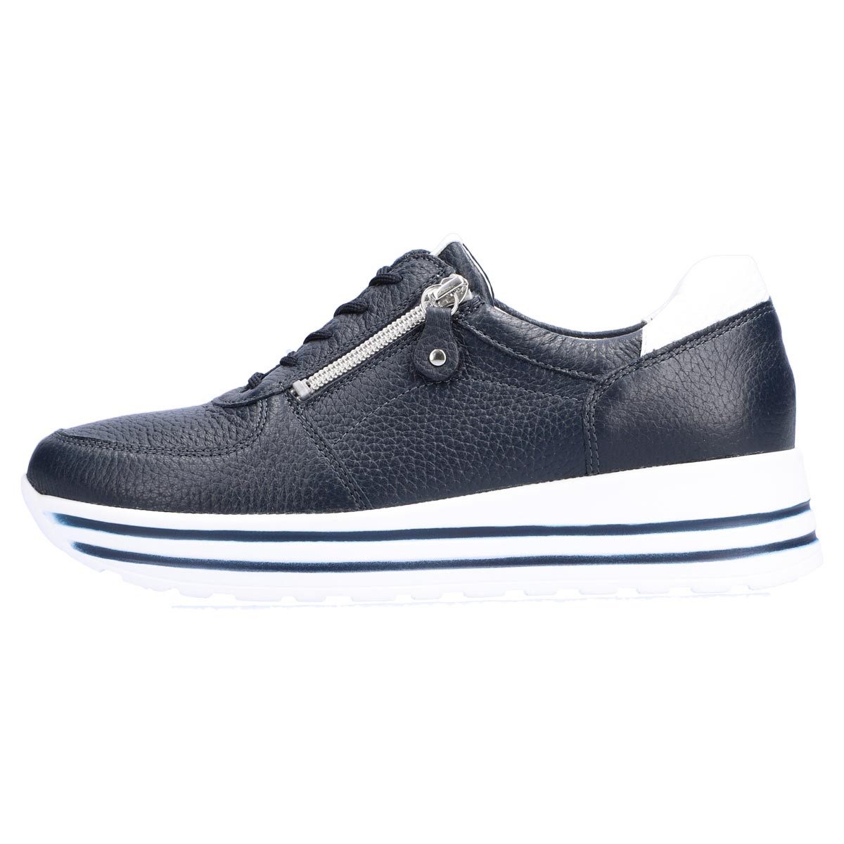 Waldläufer Lana Sneaker Sneaker - Mit seitlichem Reißverschluss, Bequem und atmungsaktiv