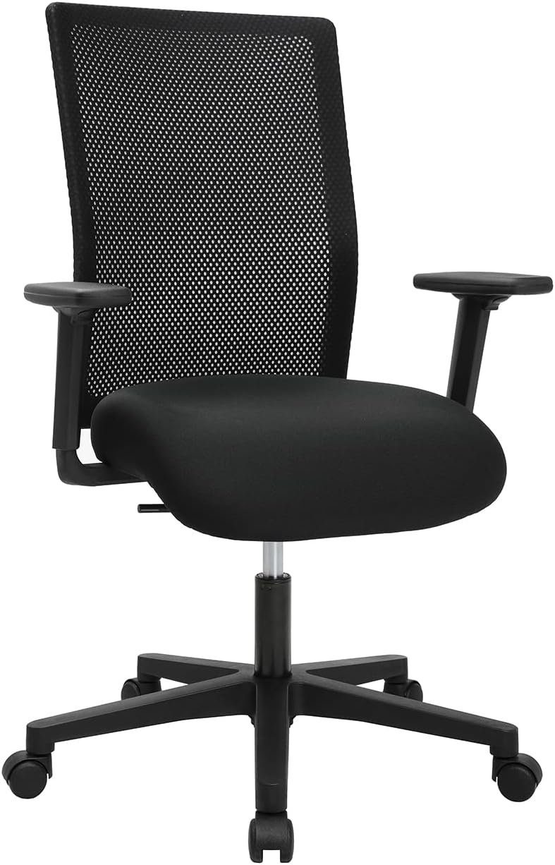 Netz Armlehne TOPSTAR Sitz), - TW1 ergonomisch: Free Point mit (Bürostuhl inkl. N verstellbarem Bürostuhl Schreibtischstuhl