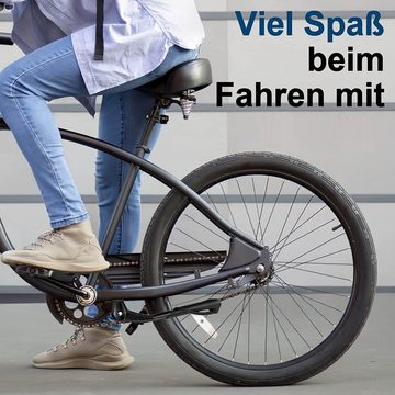 NUODWELL Fahrradständer 24-28 Zoll Höhenverstellbar, bis 30 kg Traglast, rutschfest