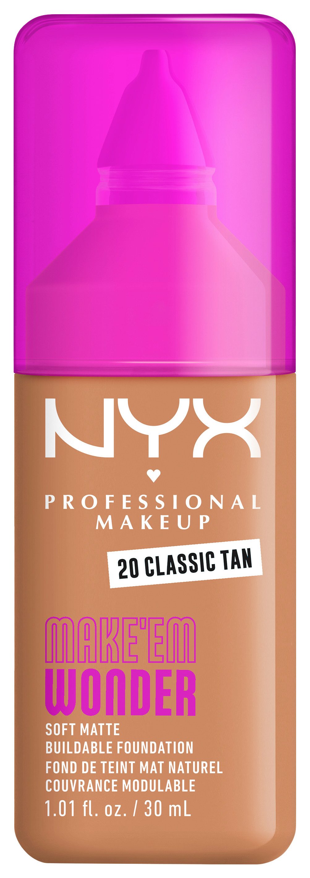 NYX Foundation NYX Professional Makeup Make 'EM Wonder Foundation