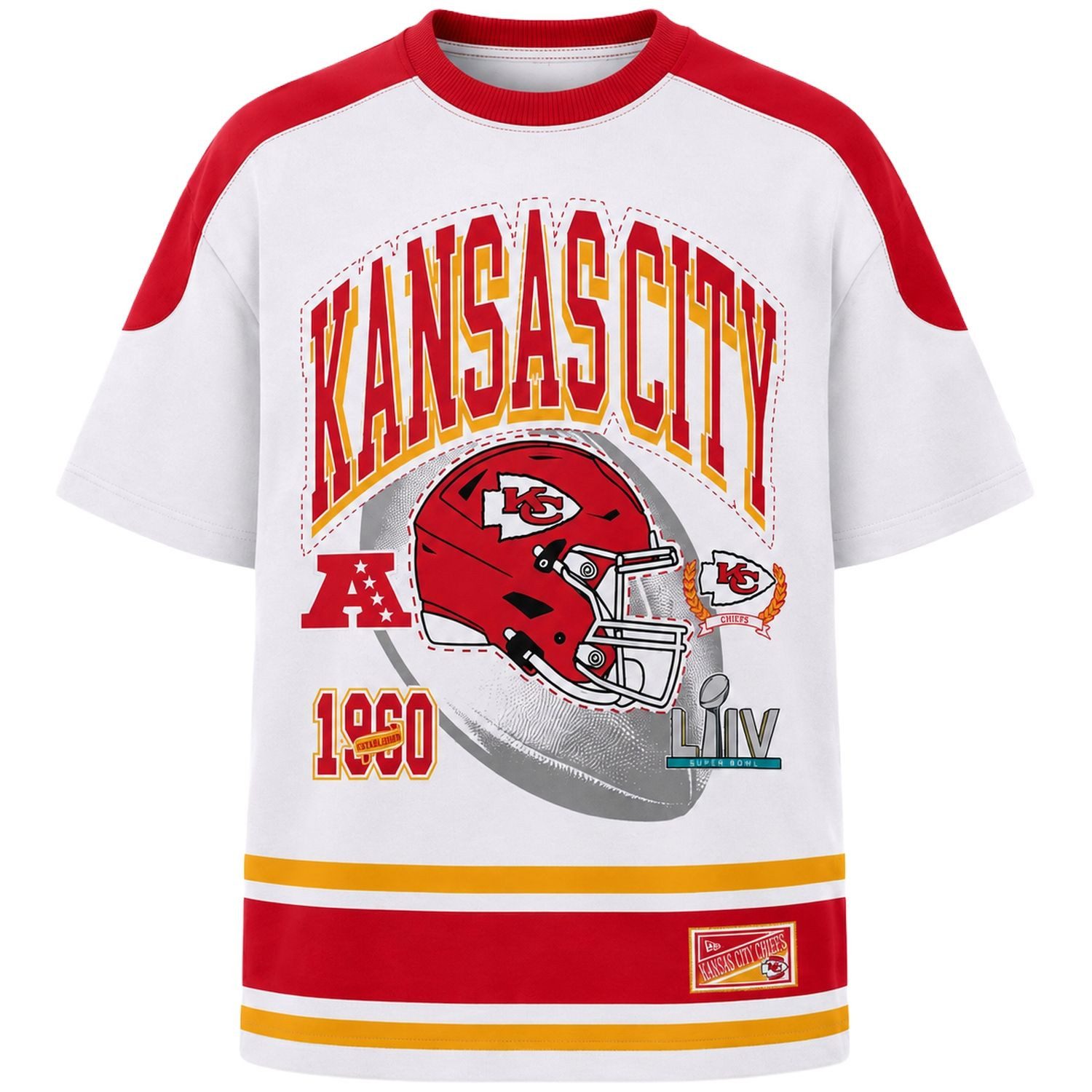 New Era Print-Shirt NFL Jersey MATCH Kansas City Chiefs