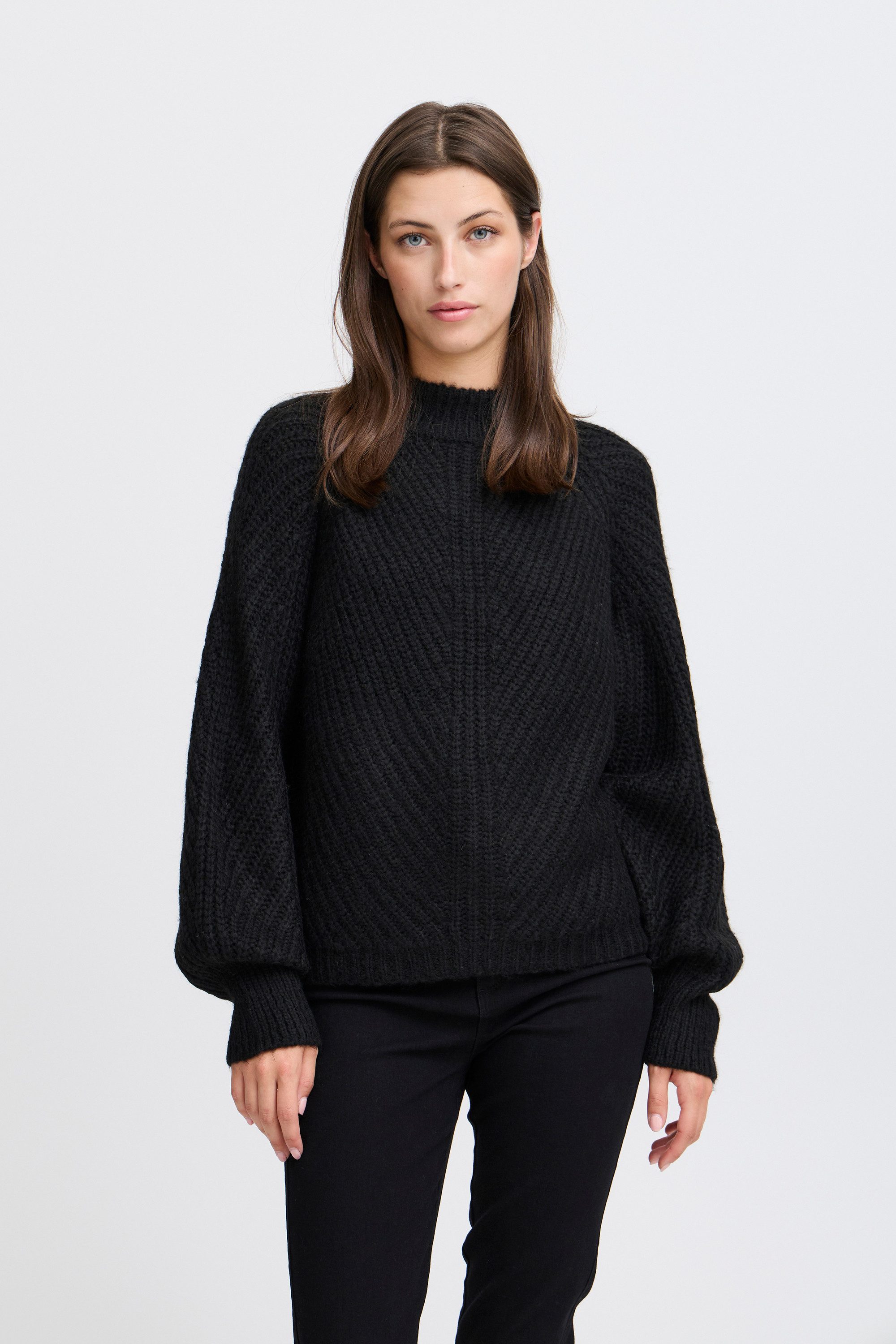 b.young Strickpullover Sweatshirt BYOKSANA