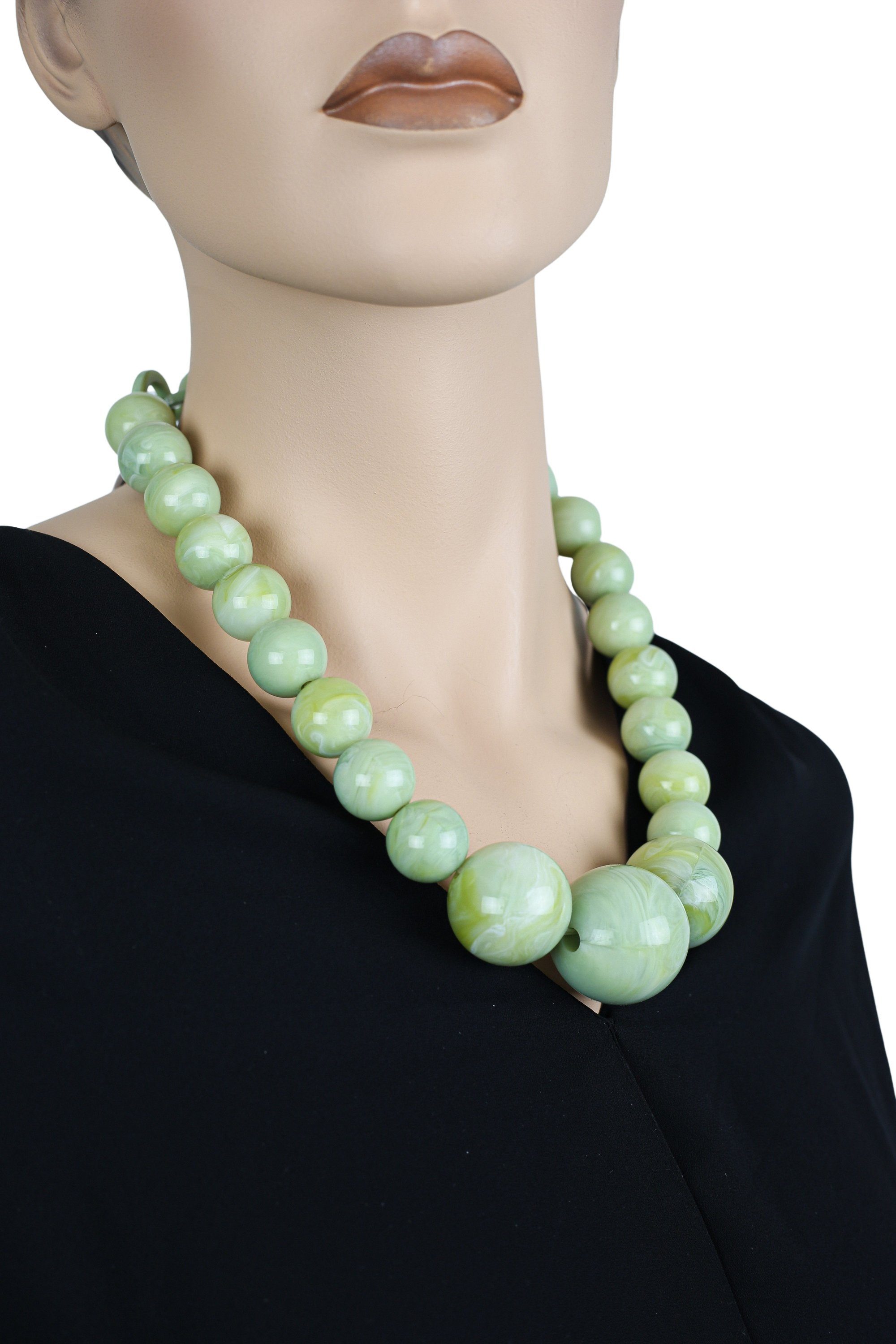 COLLEZIONE ALESSANDRO Kette mit Anhänger Adriana, Perlen in tollem Farbverlauf