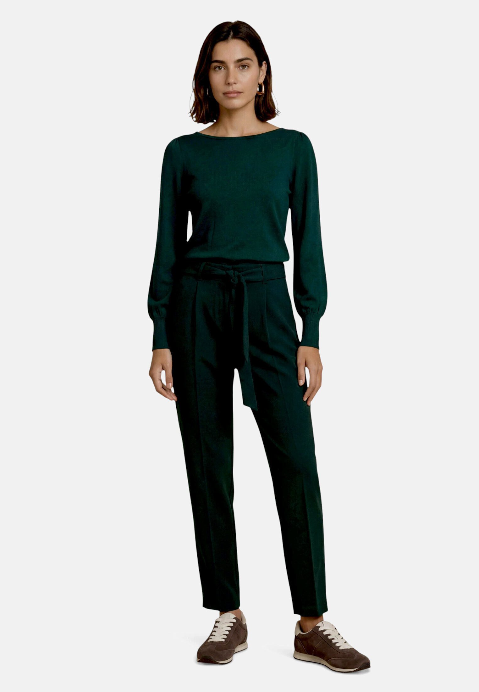 Zero Strickpullover Damen langarm (1-tlg) Struktur