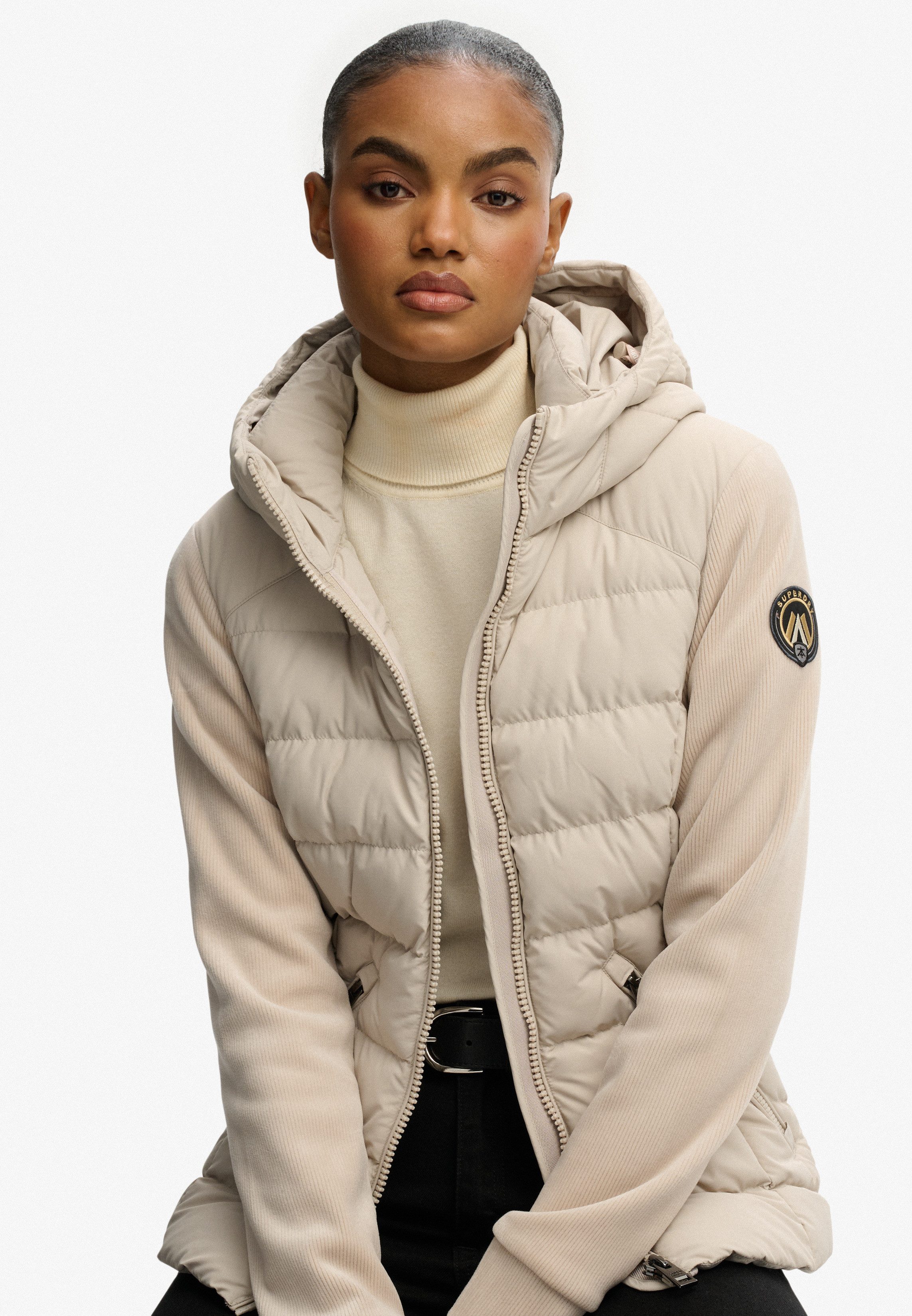 Superdry Steppjacke HOODED FUJI STORM JACKET