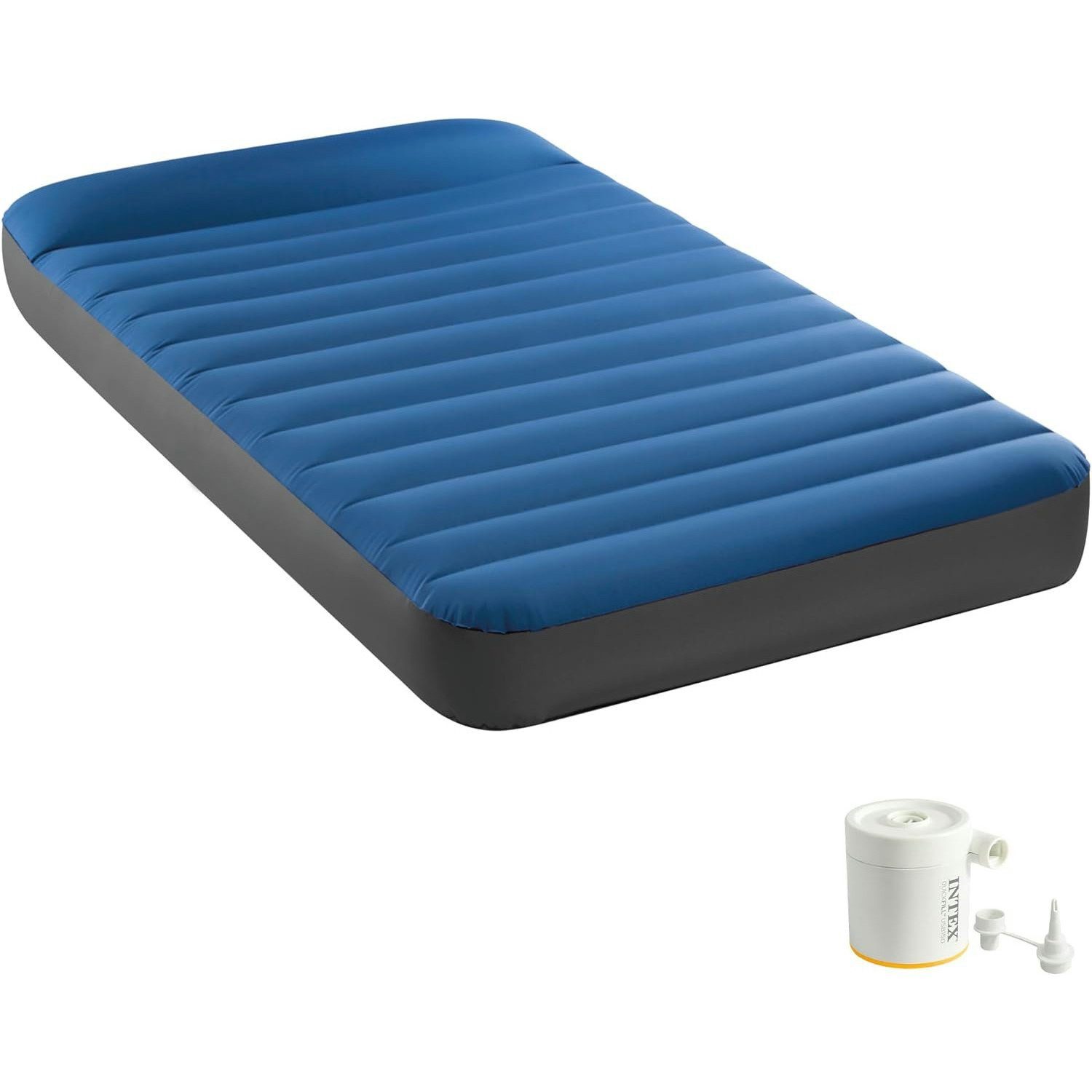 Intex Luftbett »Camping-Matratze Truaire Dura-Beam mit USB150 Pumpe«, mit A günstig online kaufen