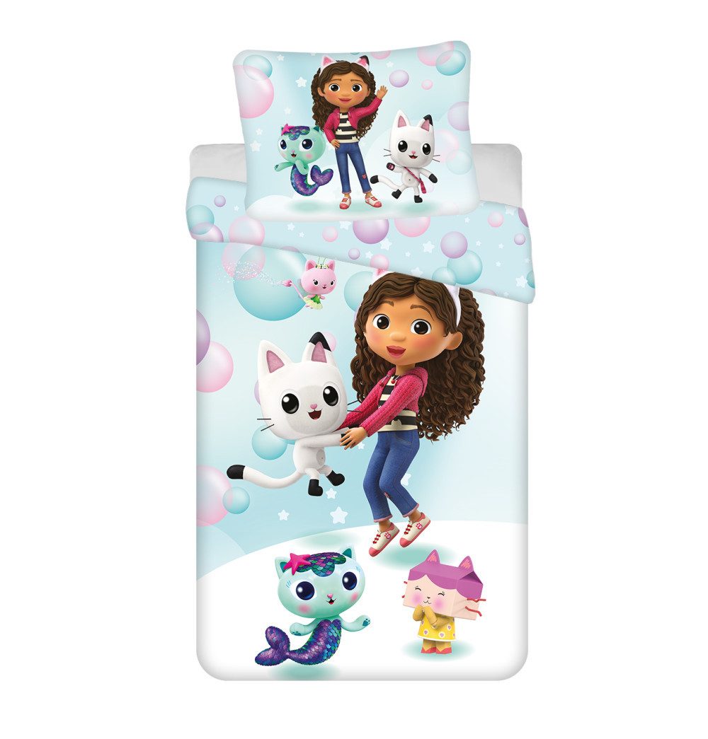 Gabby's Dollhouse Bettwäsche Gabby's Dollhouse Bubbles günstig online kaufen