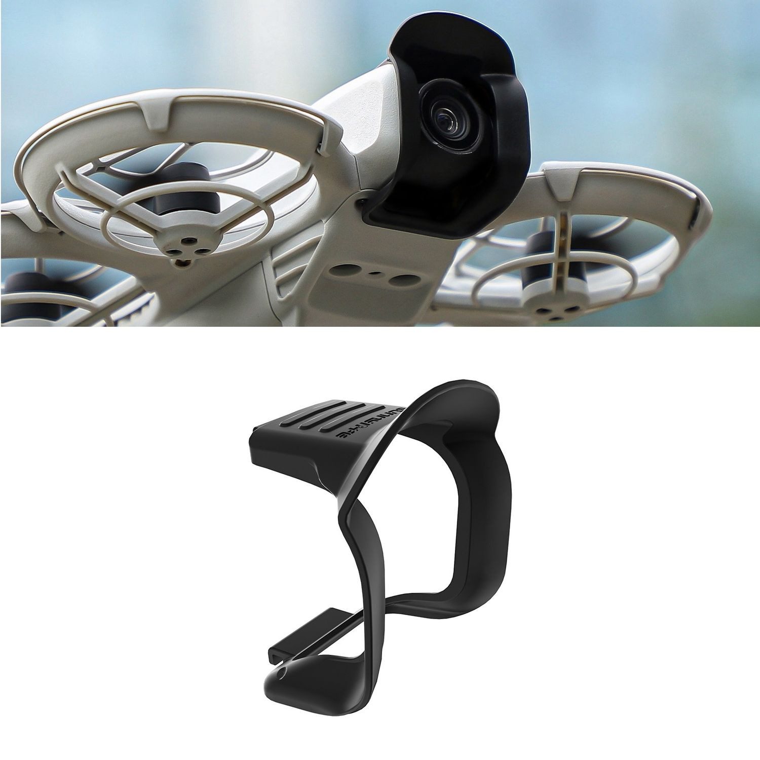 Für DJI Neo Objektiv Abdeckung Sonnenblende & Gimbal Schutz Schwarz Zubehör Drohne