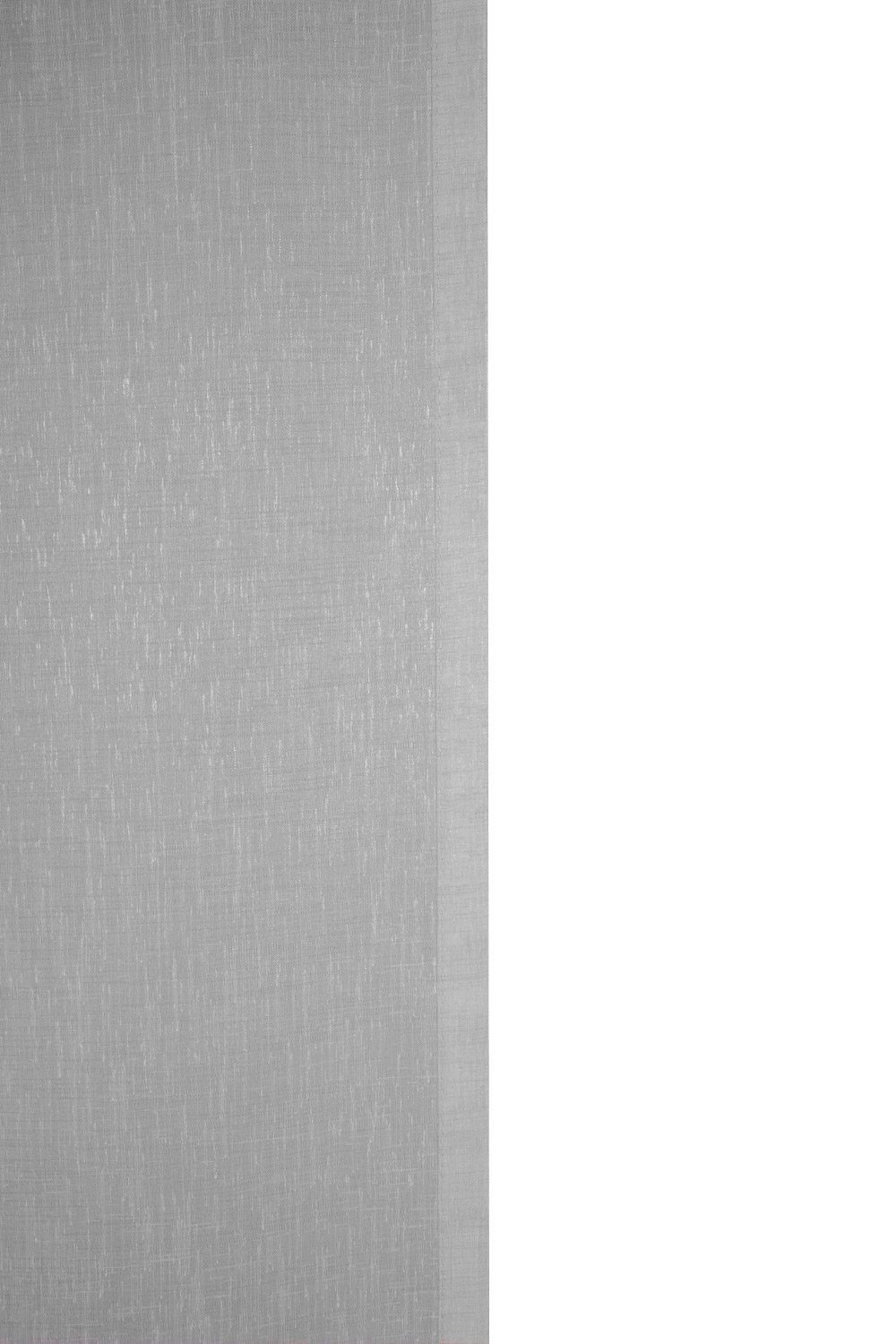 cm, Flächenvorhang blickdicht 245 Vorhang Schlaufe, PERU, Silberfarben, 60 Gözze, x
