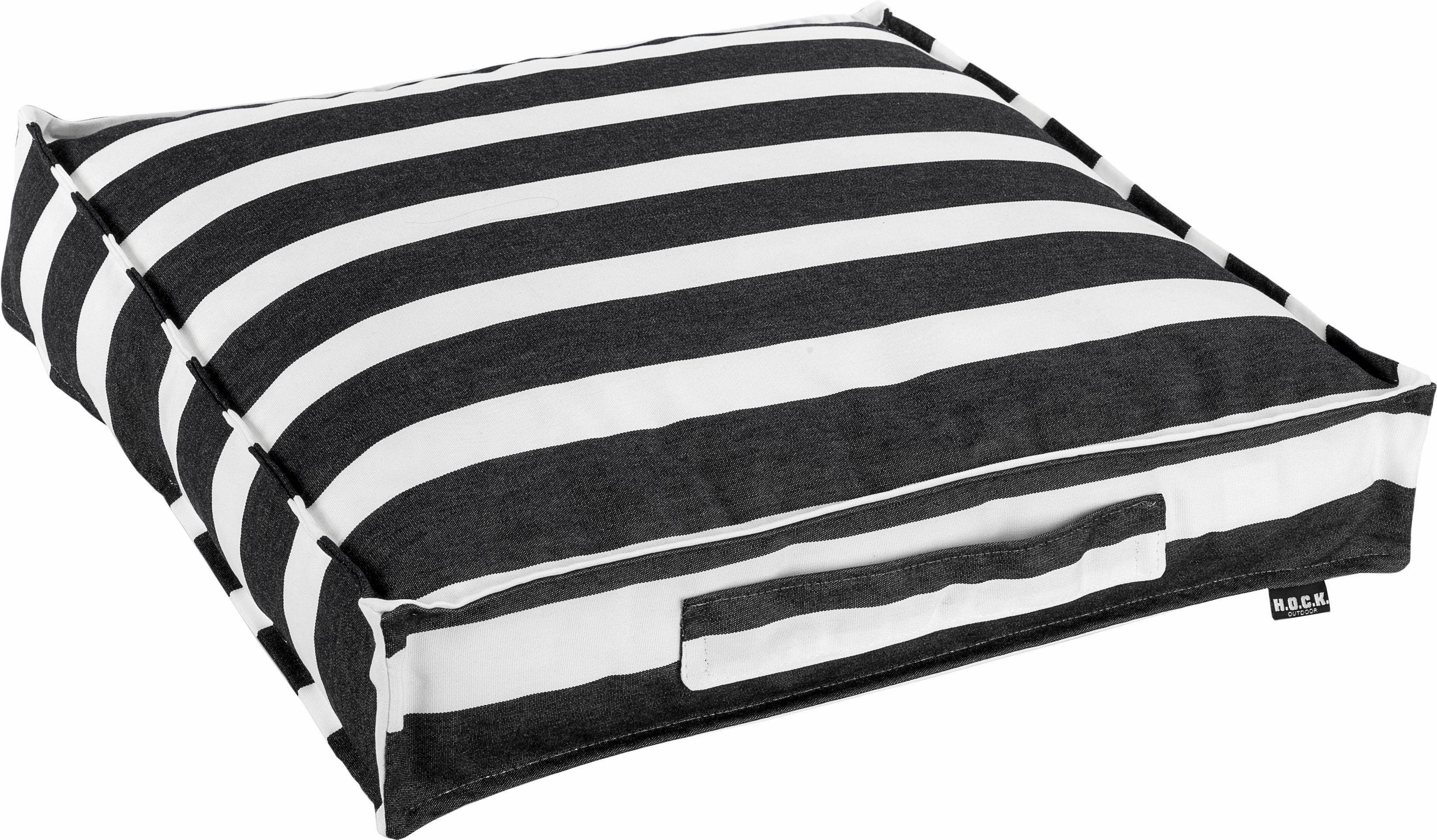 H.O.C.K. Sitzkissen Classic Streifen Outdoor, wasser- und schmutzabweisend