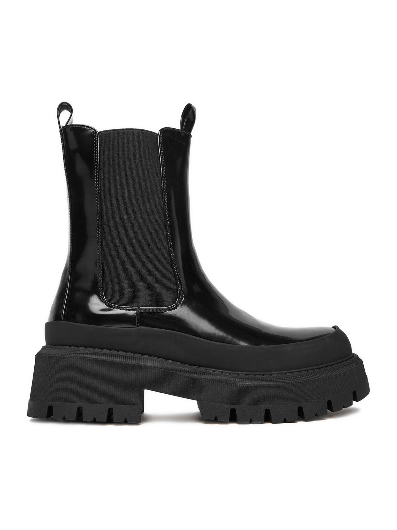 DeeZee Deezee Damen-Fußstiefel Schwarz 58089-2 Stiefel