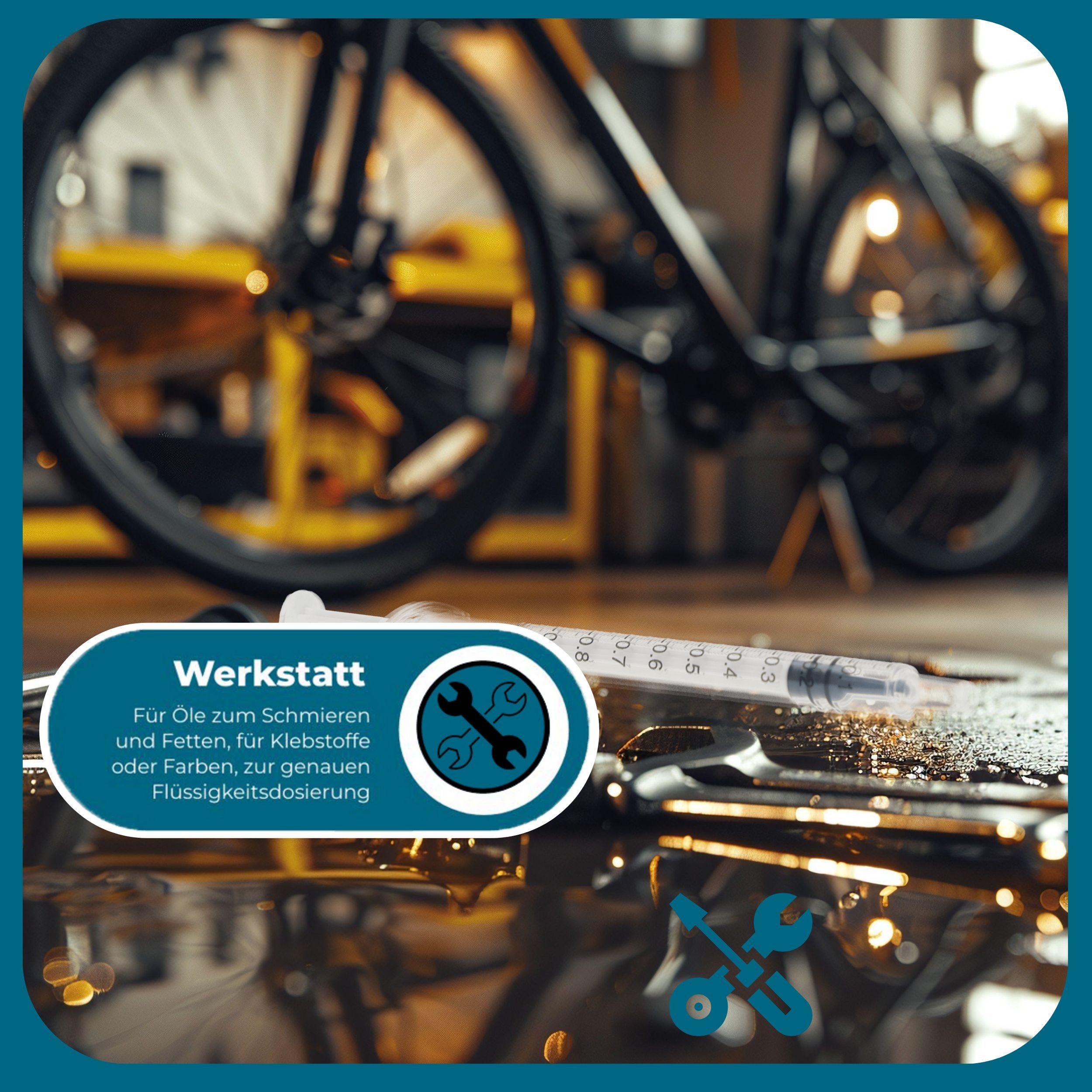 Horn Medical Einwegspritze Horn Medical Spritzen-Sets mit stumpfen Kanülen -Größe wählbar-, (Einwegartikel, einzeln steril verpackt), präzises Dosieren ohne Ver – Bild 5 von 5