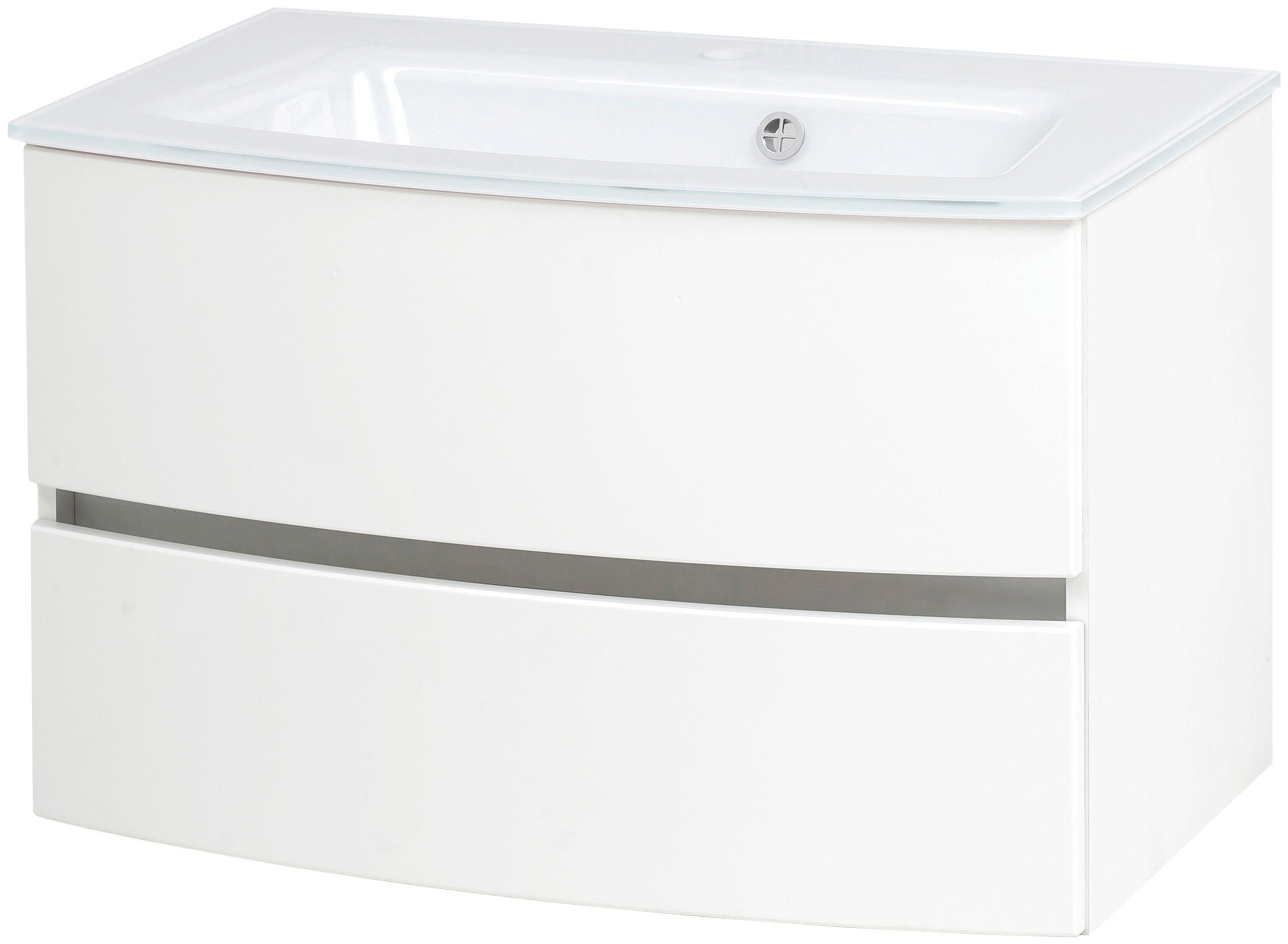 welltime Waschtisch Kaunas, Breite 80 cm, mit Soft-Close Funktion