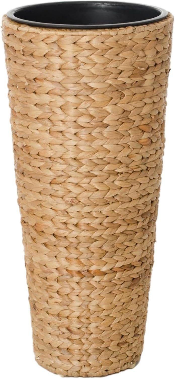 VIVANNO Pflanzkübel Wasserhyazinthe CLASSIC ROUND Rund - Natur Geflochten ( günstig online kaufen