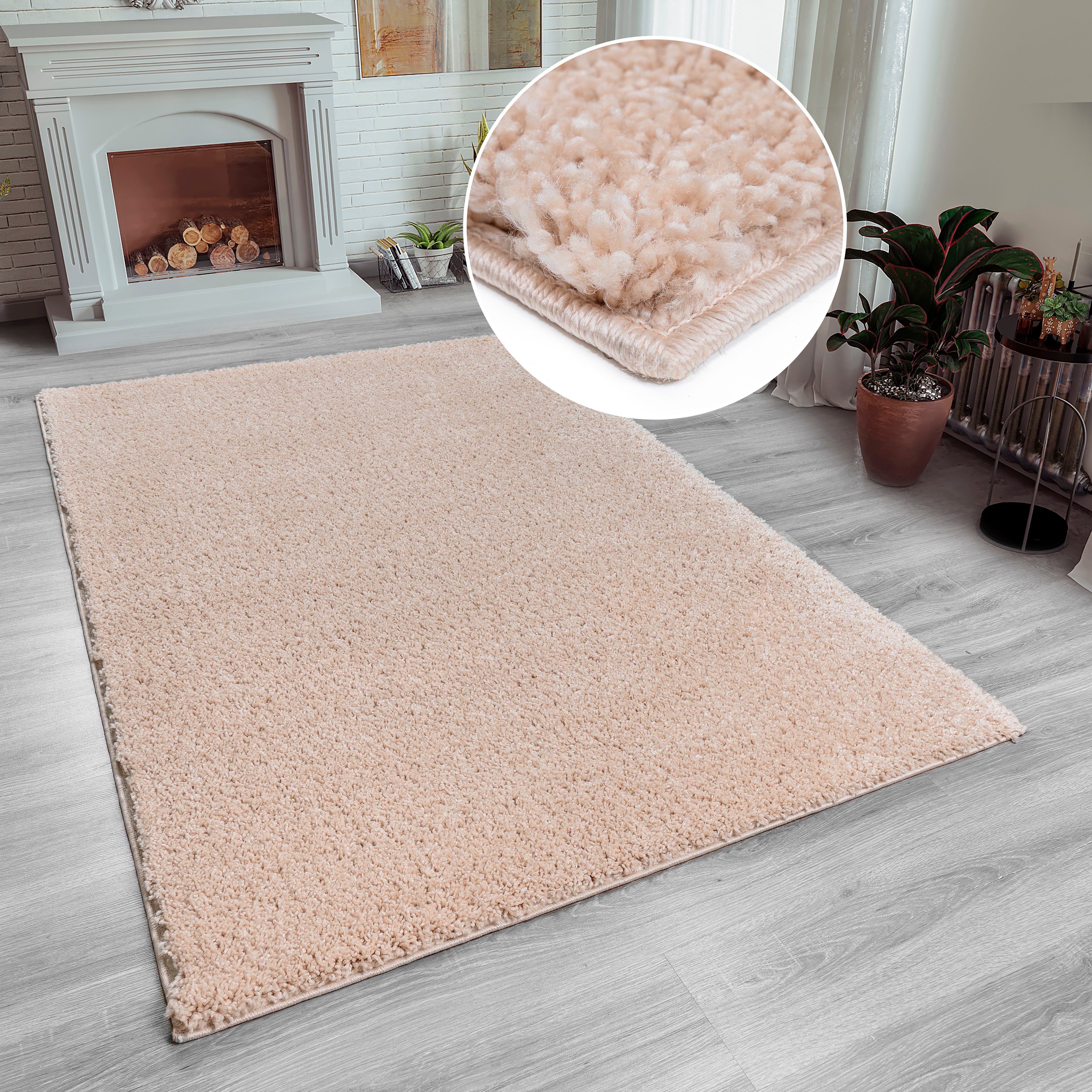 OTTO home Hochflor-Teppich Viva Shaggy, in Standard- und Premium-Qualität, günstig online kaufen