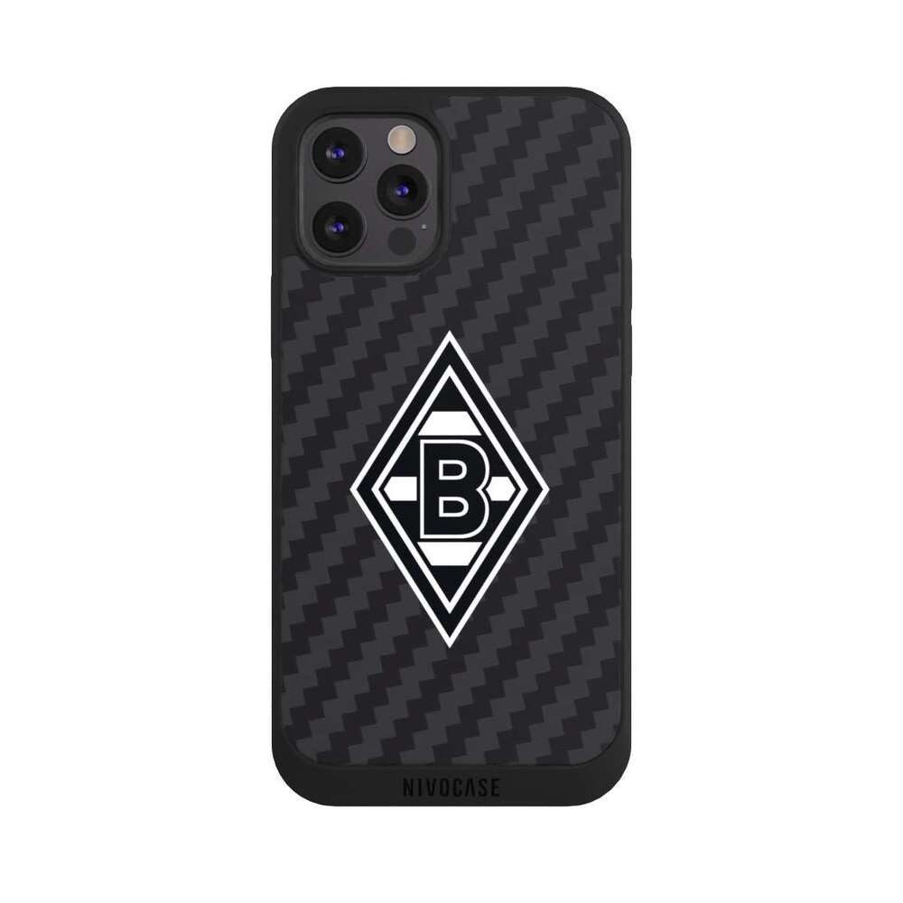 Handyhülle Gladbach Borussia Mönchengladbach Carbon Borussia Raute Carbon