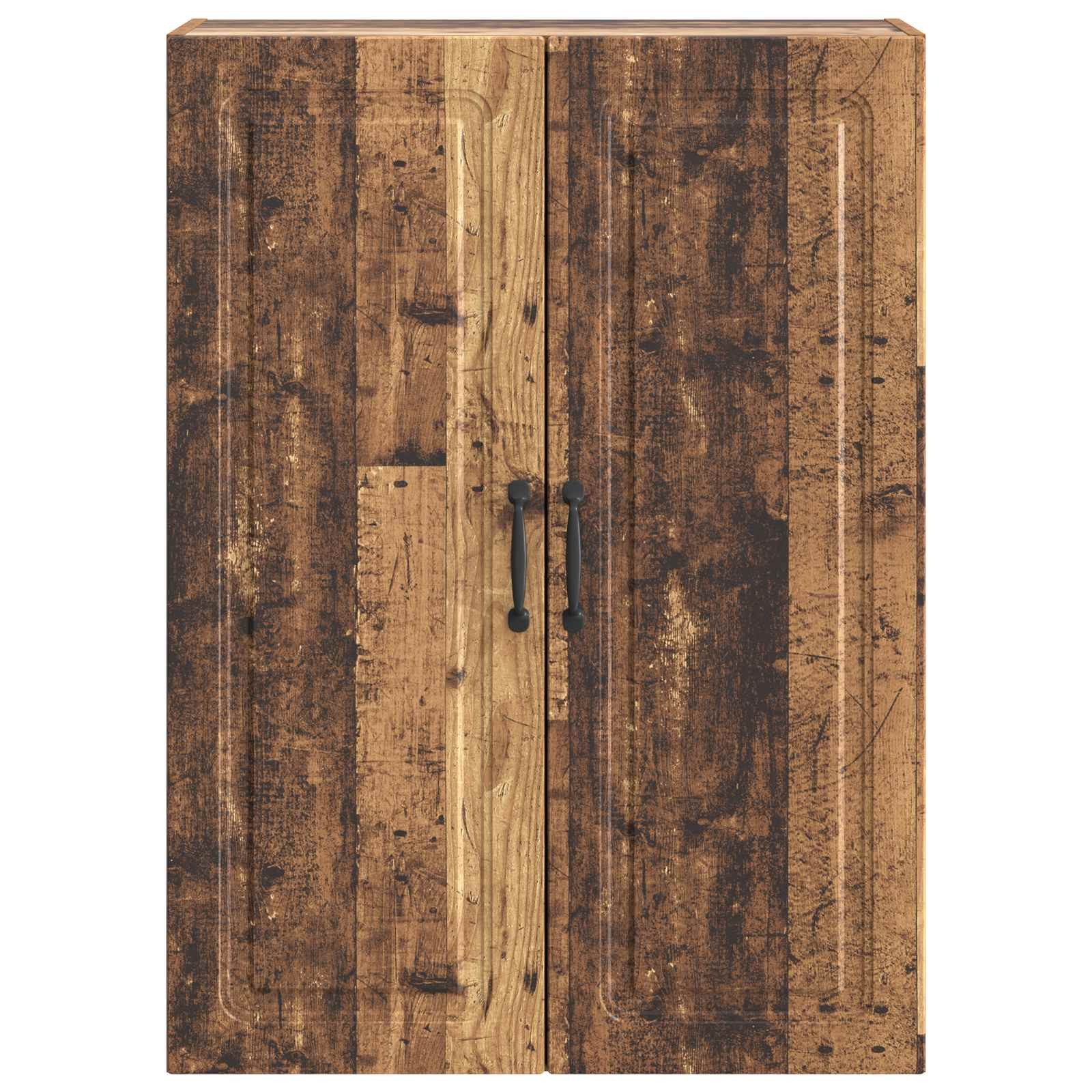 vidaXL Hängeschrank 66 x 34,5 x 90 cm Hängeschrank Wandschrank Altholz 66x34,5x90 cm Holzw
