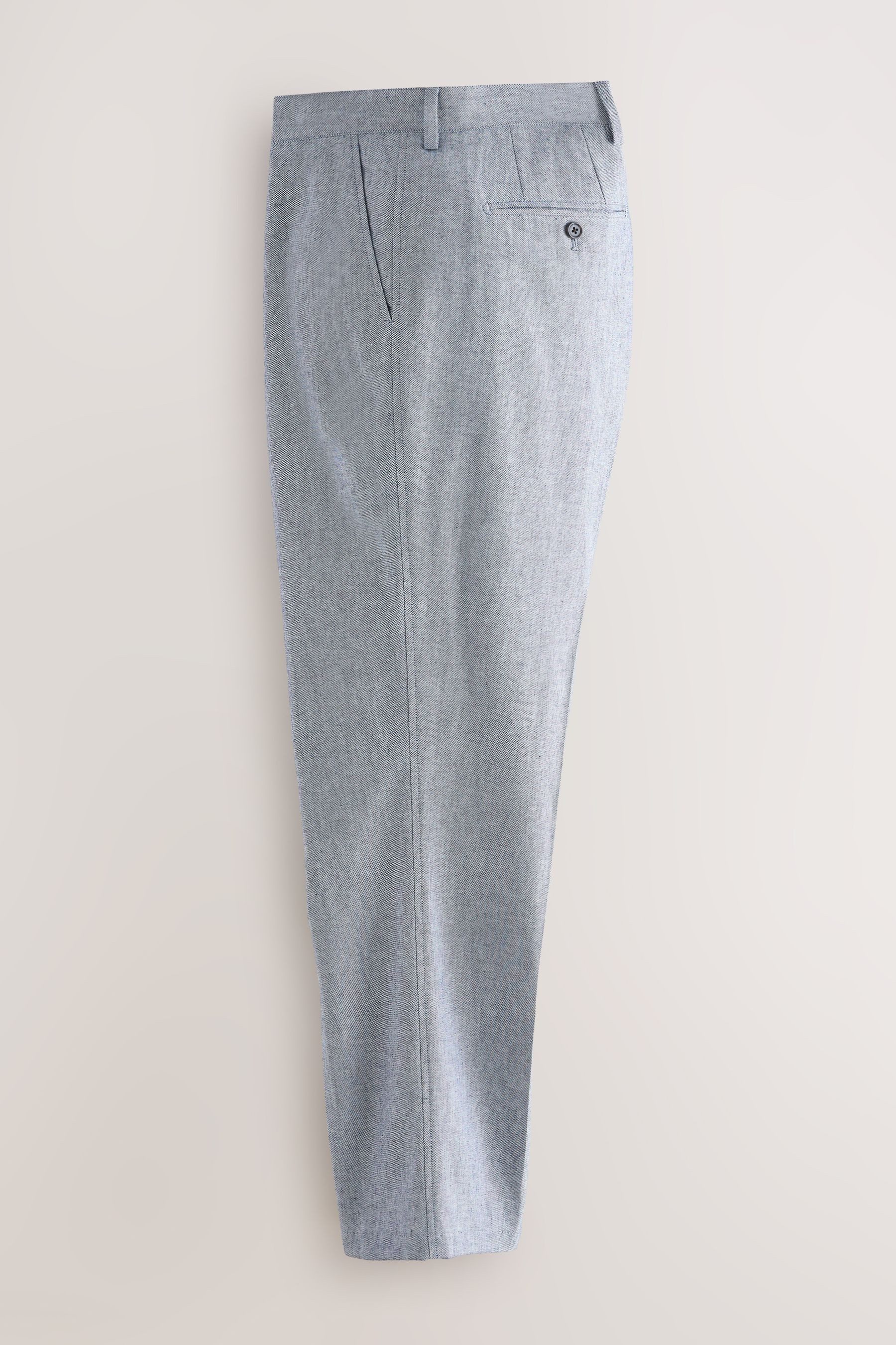 Next Anzughose Relaxed Fit Anzughose aus Baumwolle (1-tlg) – Bild 3 von 5