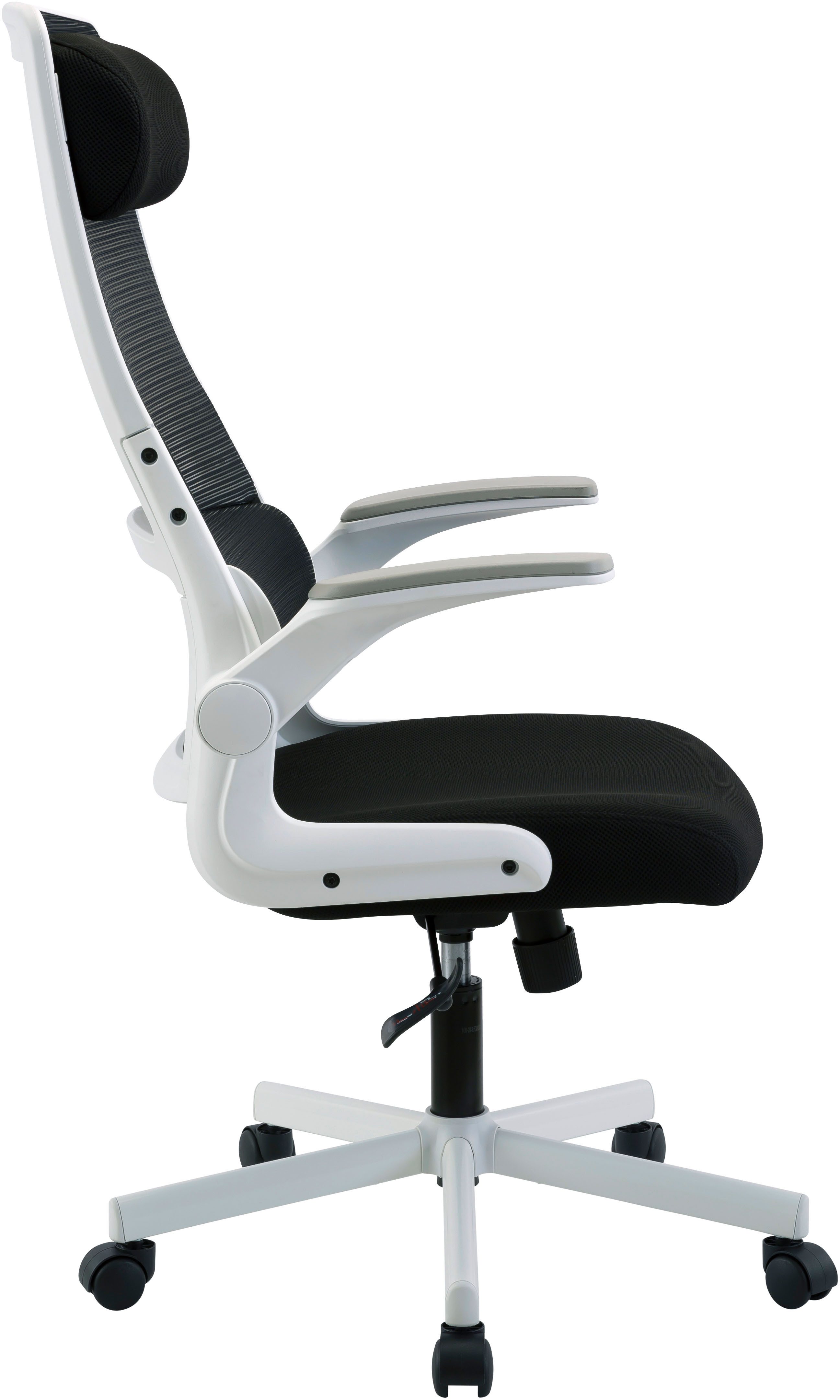 Places of Style Bürostuhl Menton, ergonomischer Schreibtischstuhl, inkl. Kopfkissen, Lendenwirbelstütze, modernes Design