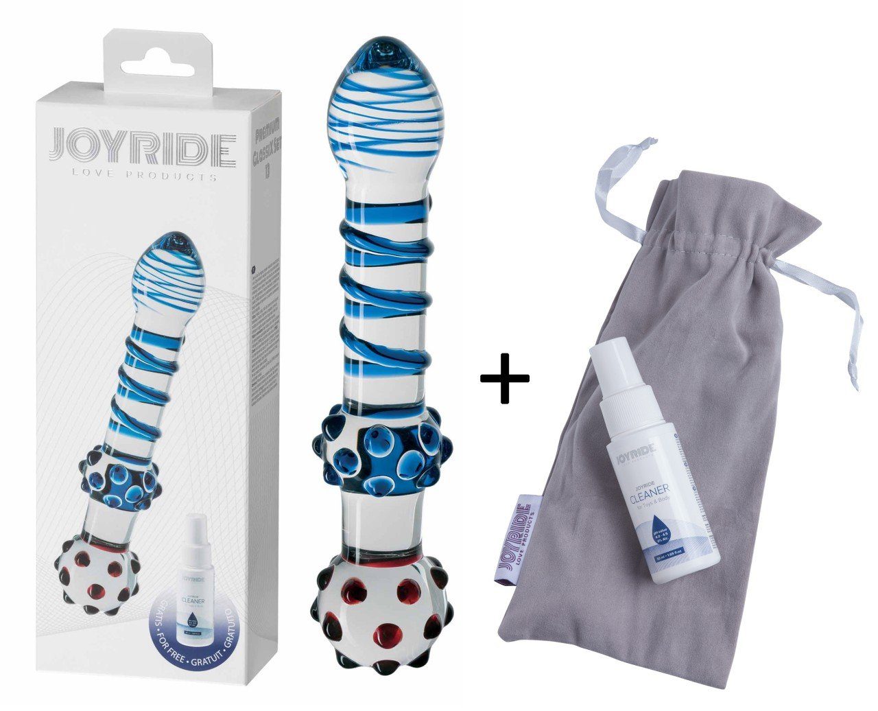 JOYRIDE Dildo JOYRIDE Premium GlassiX Set 13, Toys für Alle,Glas Toys,JOYRIDE,Import-ST Rubber,women,men,JOYRIDE
