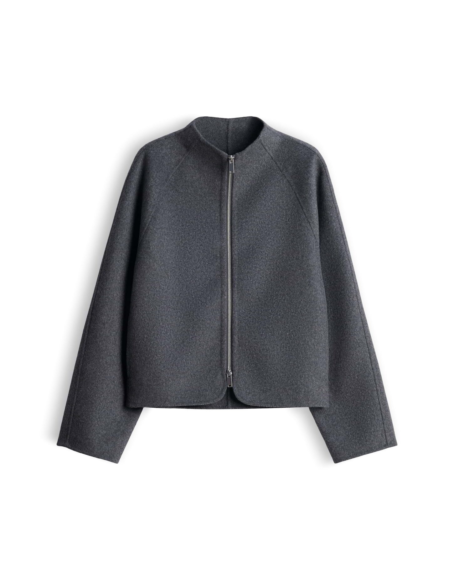 OPUS Wolljacke Doubleface Jacke im Woll Mix Regular Fit – Bild 2 von 5
