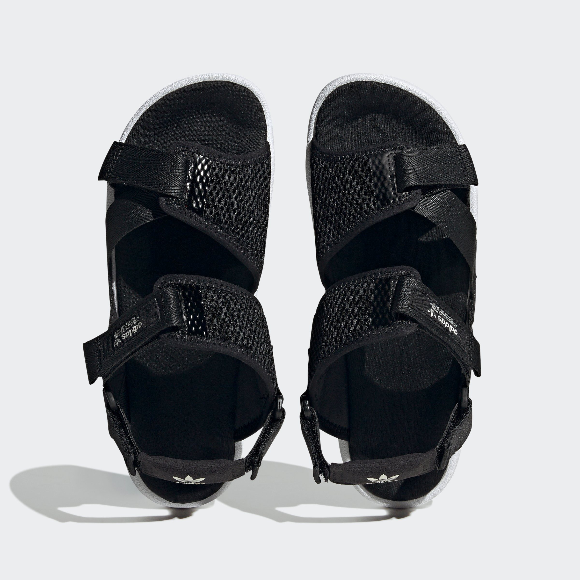 adidas Originals ADILETTE ADVENTURE Cloud / mit Core Black / Sandale White Off SANDALE Klettverschluss White