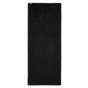 BVB Badetuch BVB Badetuch schwarz 70 x 180 cm, Baumwolle (Packung, 1-St), Schlicht und exklusiv