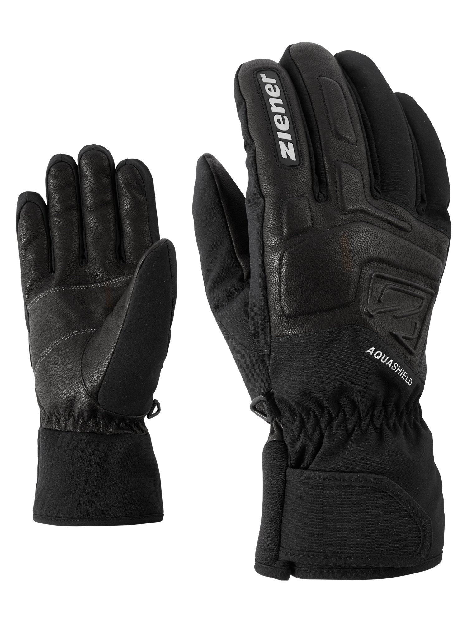 Ziener GLYXUS Skihandschuhe AS(R) schwarz