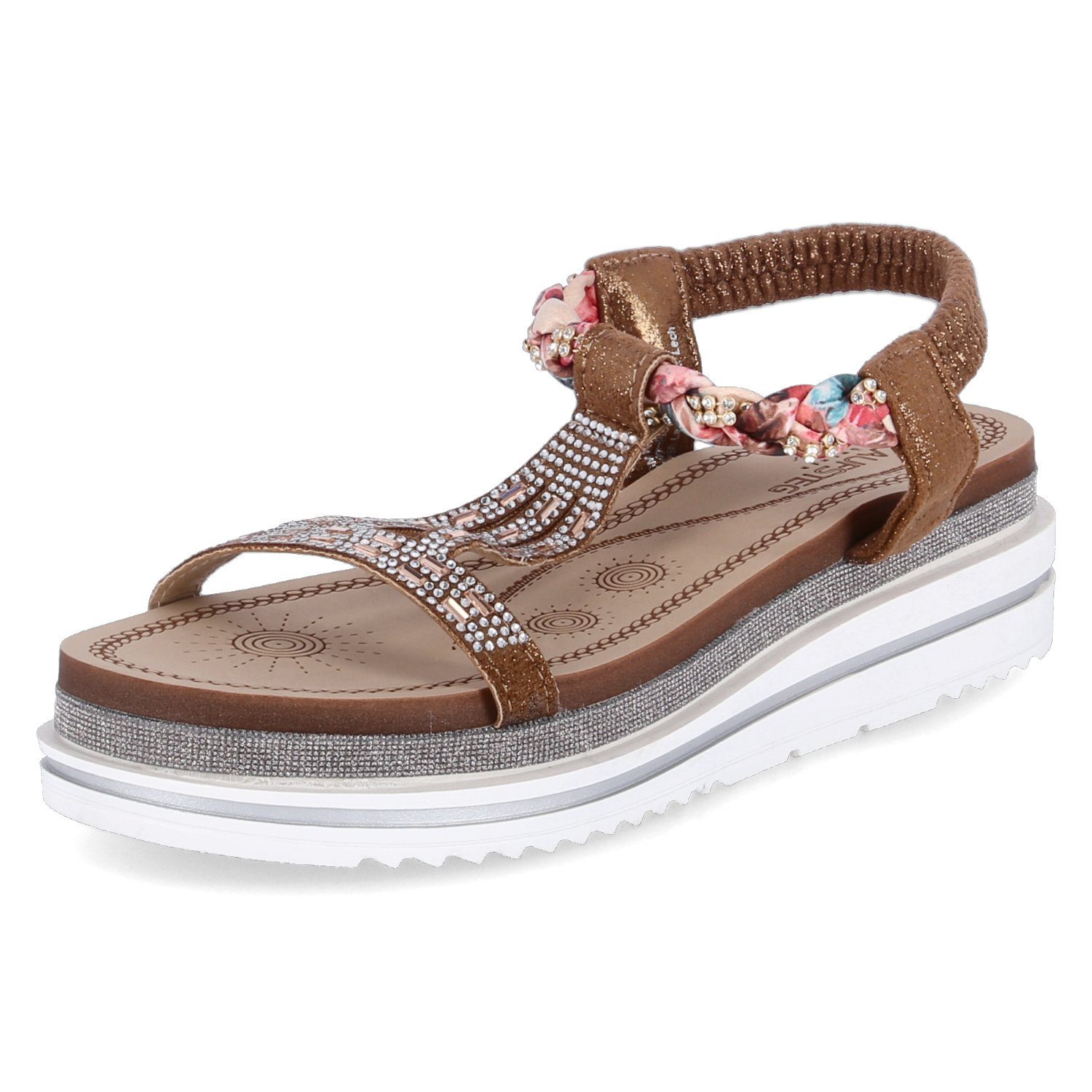 Laufsteg München T-Steg-Sandalen Sandalette