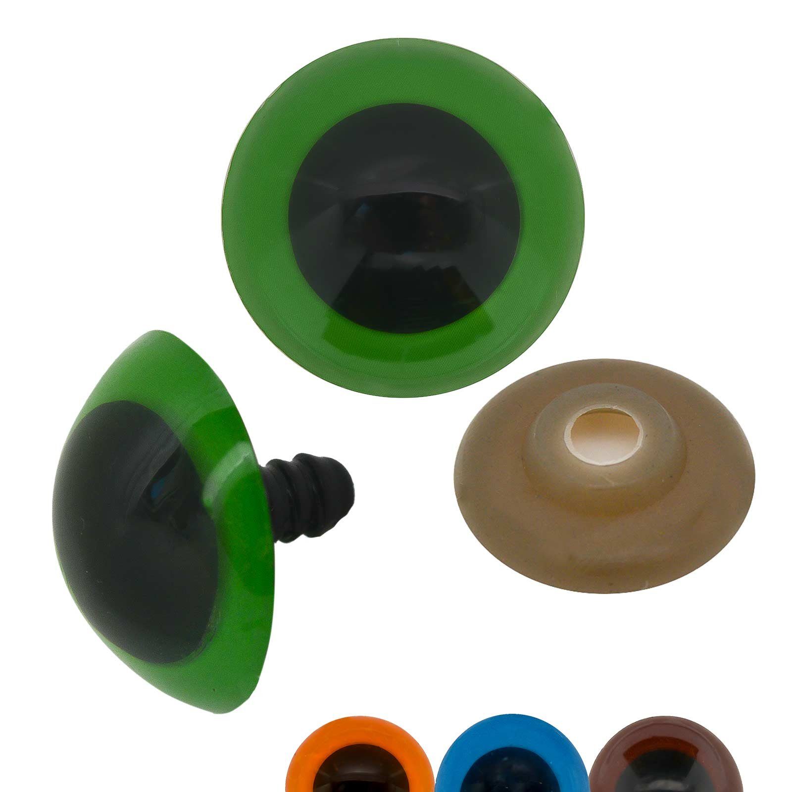 maDDma Puppen Accessoires-Set 2 Paar Sicherheits-Augen günstig online kaufen