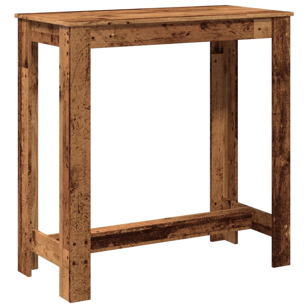 vidaXL Esstisch Bartisch Altholz-Optik 102x50x103,5 cm günstig online kaufen