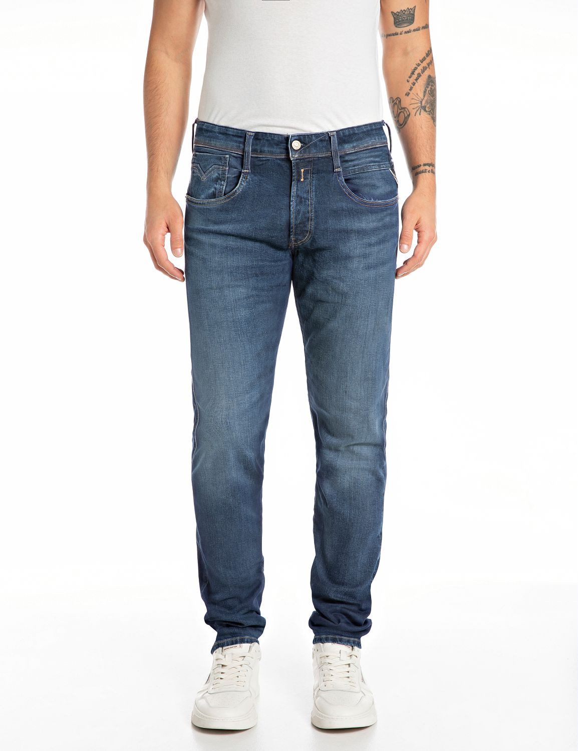 Replay Slim-fit-Jeans Anbass günstig online kaufen