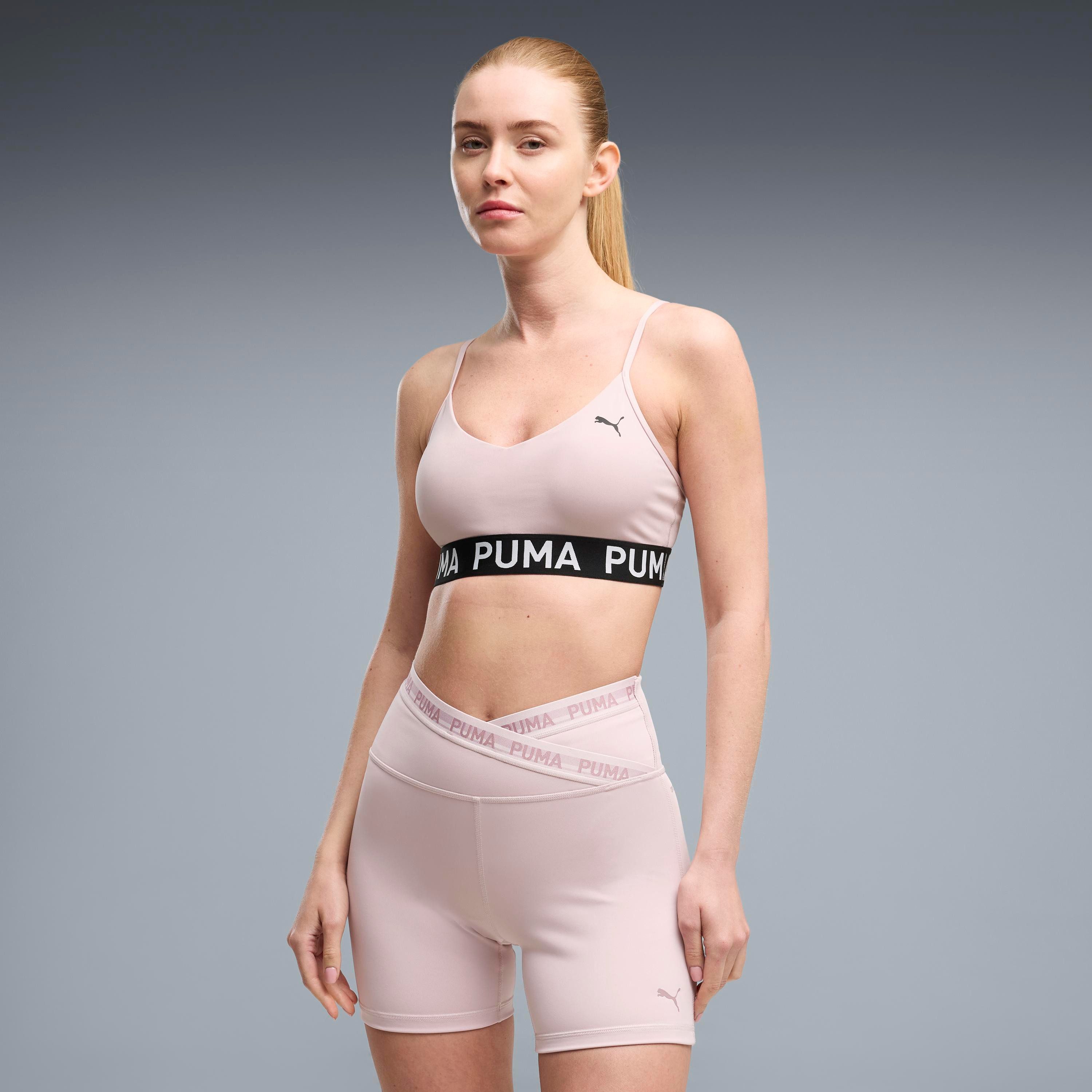 PUMA Sport-BH MOVE STRONG BRA - LOW mit verstellbaren Trägern, mit herausnehmbaren Polstern