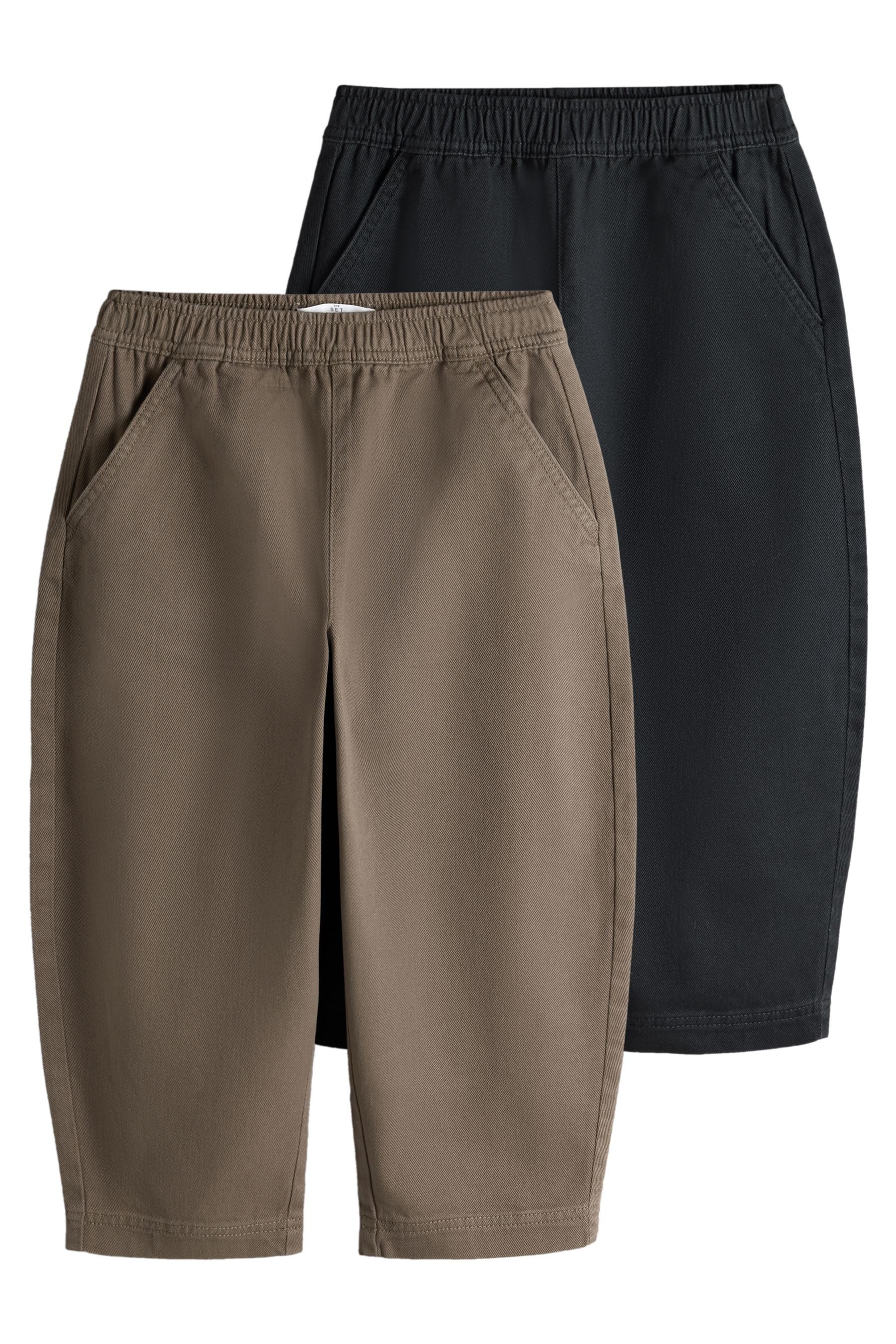 The Set Stoffhose The Set Parachute-Hose, 2er-Pack (2-tlg)