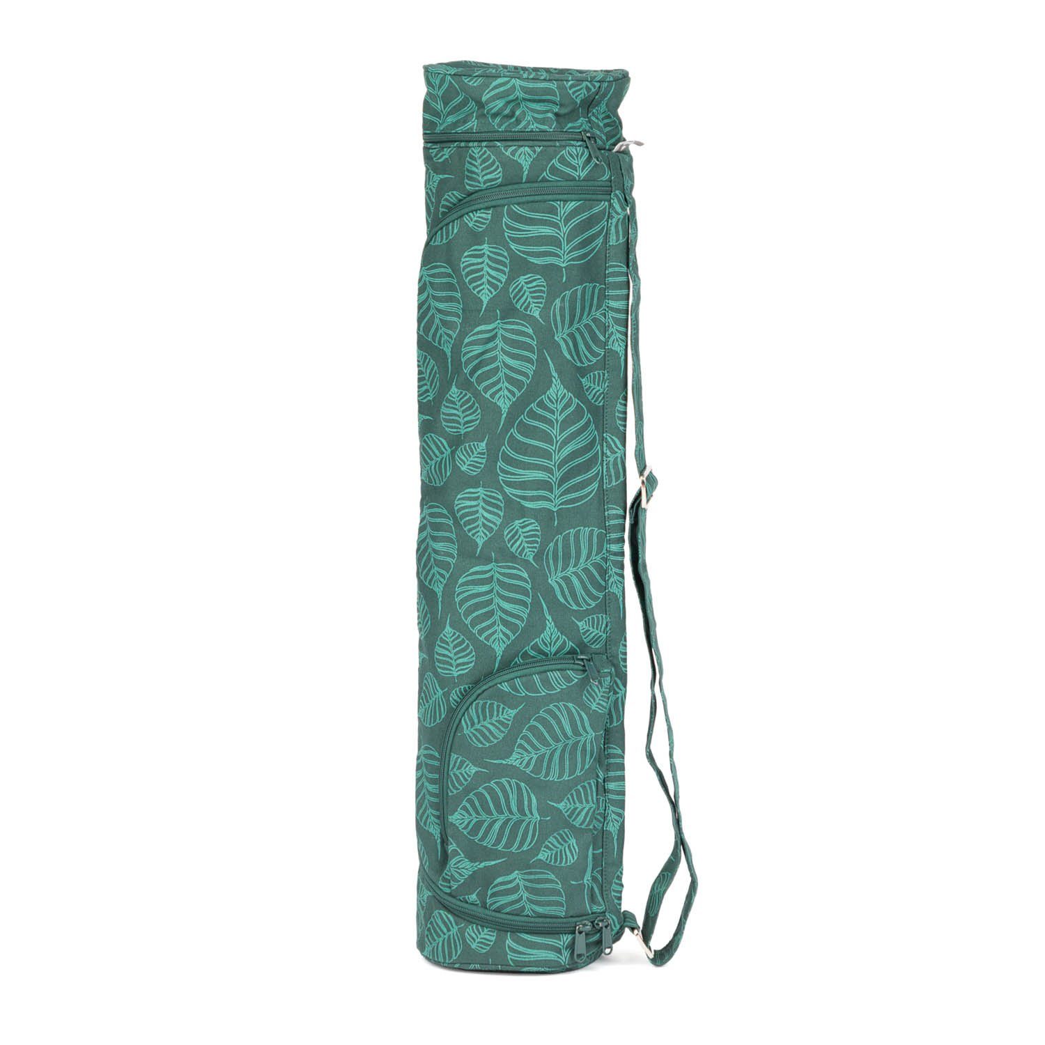 bodhi Yogatasche Yogatasche ASANA BAG COTTON 60 cm, Bodhi Leaves, deepgreen – Bild 5 von 5