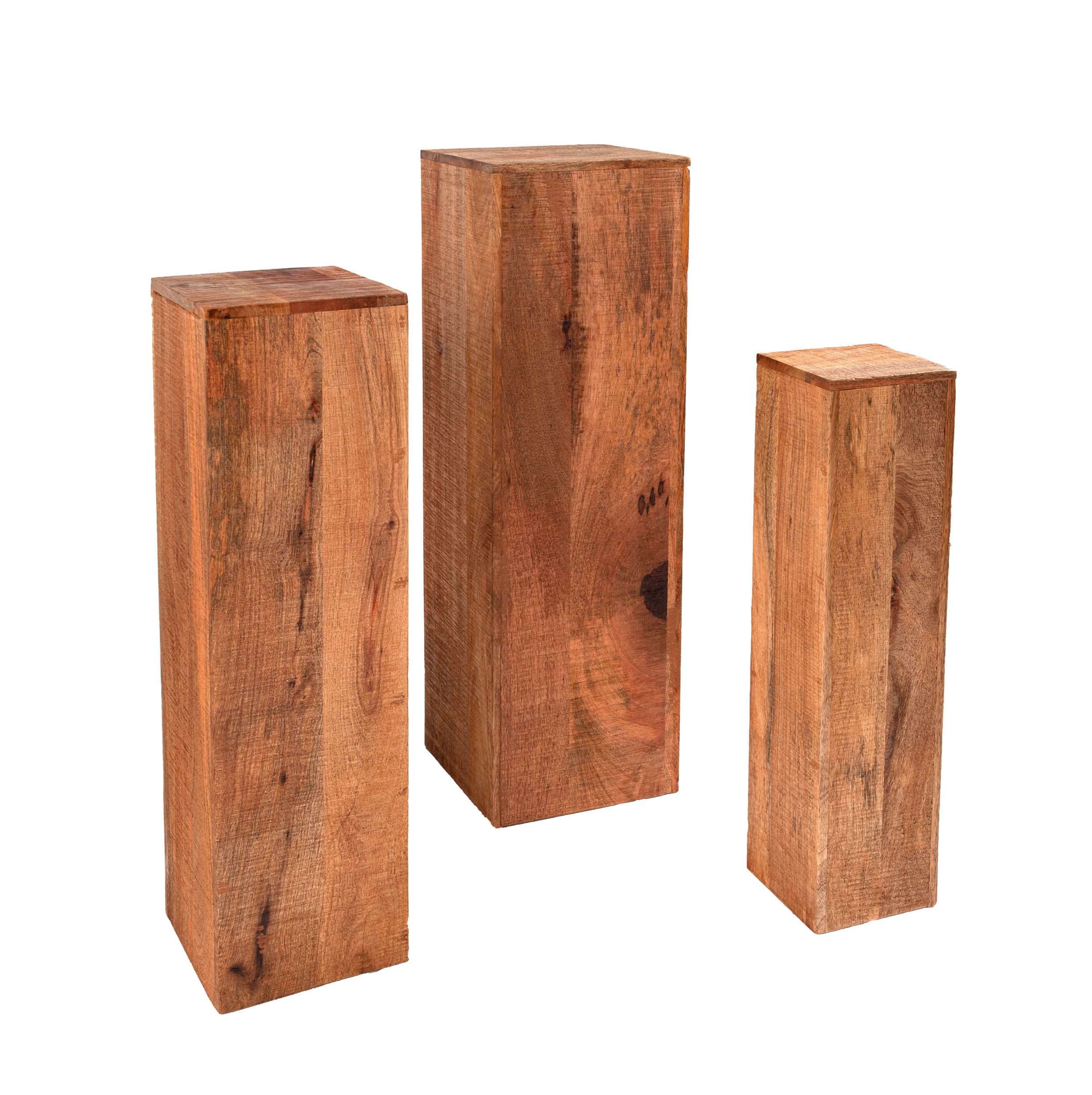 riess-ambiente Beistelltisch MAKASSAR 80cm natur (Set, günstig online kaufen