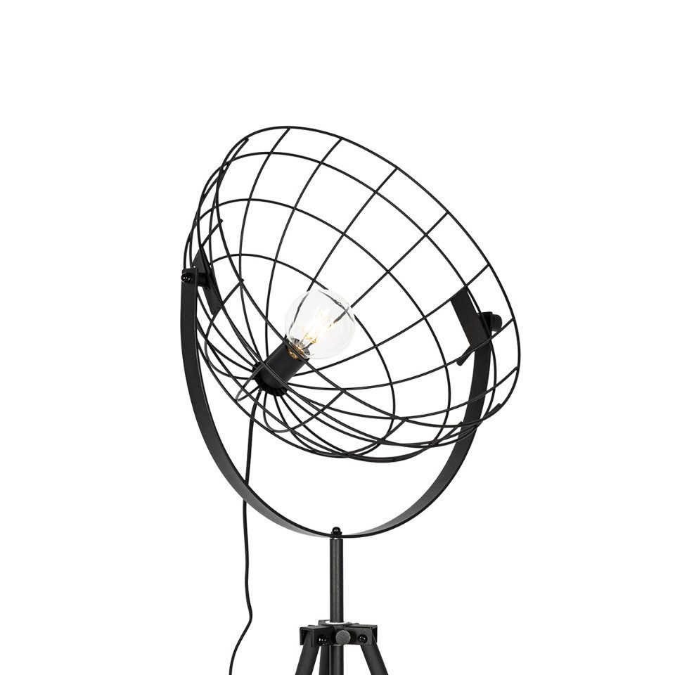 Qazqa Stehlampe Hanze, ohne Leuchtmittel, E27, günstig online kaufen