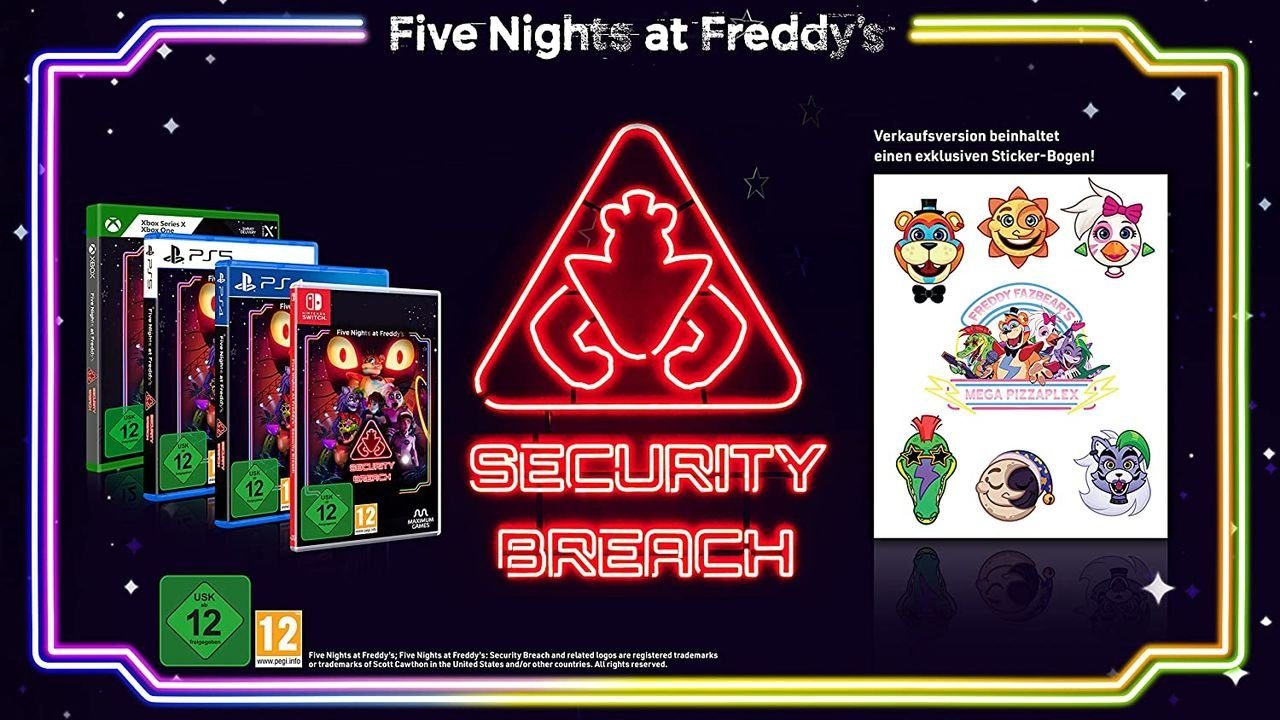 Five Nights at Freddy's: Security Breach Nintendo Switch