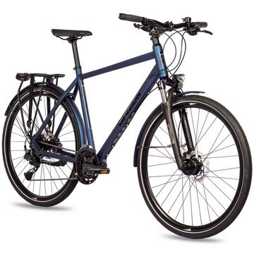 Airtracks Trekkingrad Herren Trekking Fahrrad 28 Zoll TR.2855-C Trekkingrad, 20 Gang Shimano, Kettenschaltung, (2x10 Gang NEW SHIMANO CUES RD-U6020-10), Rahmenhöhen 52 cm 56 cm » Modeljahr 2024 «