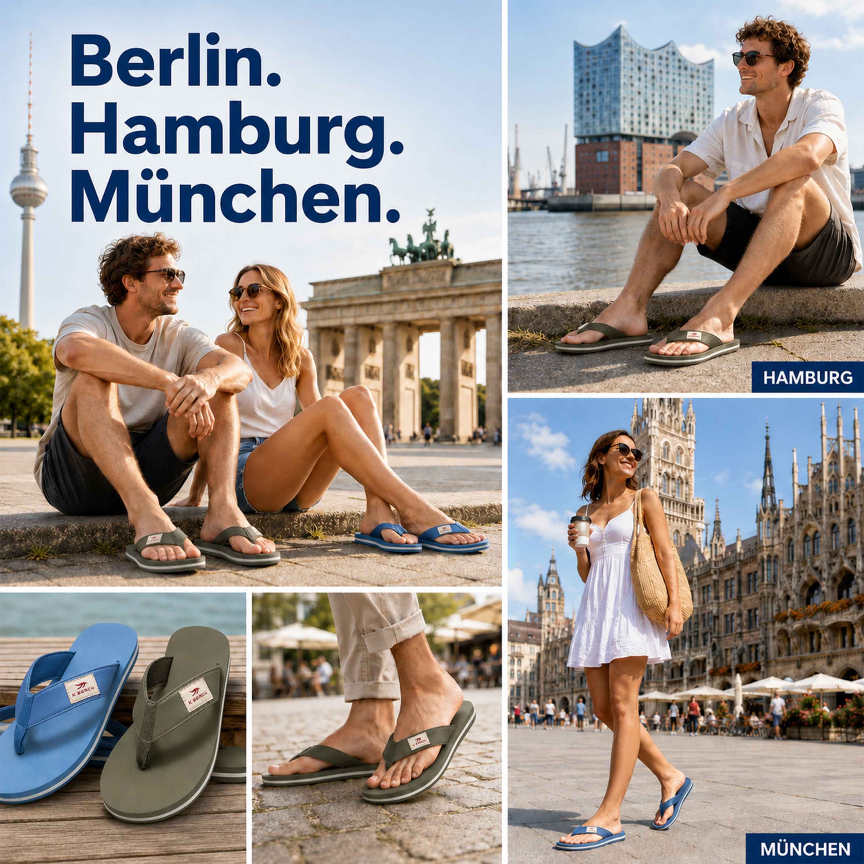 Ultrapower Flip-On Zehentrenner Badelatschen Latschen Poolschuhe Unisex 36-46 Zehentrenner (Flip Flops Komfort und Stil)