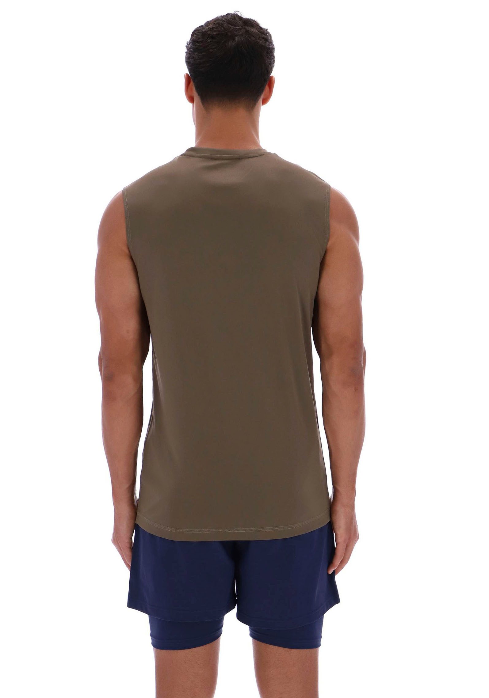 Reebok T-Shirt ID TRAIN SLVLS TECH TEE Kurzarm-Design, aus Polyester, mit Rundhalsausschnitt